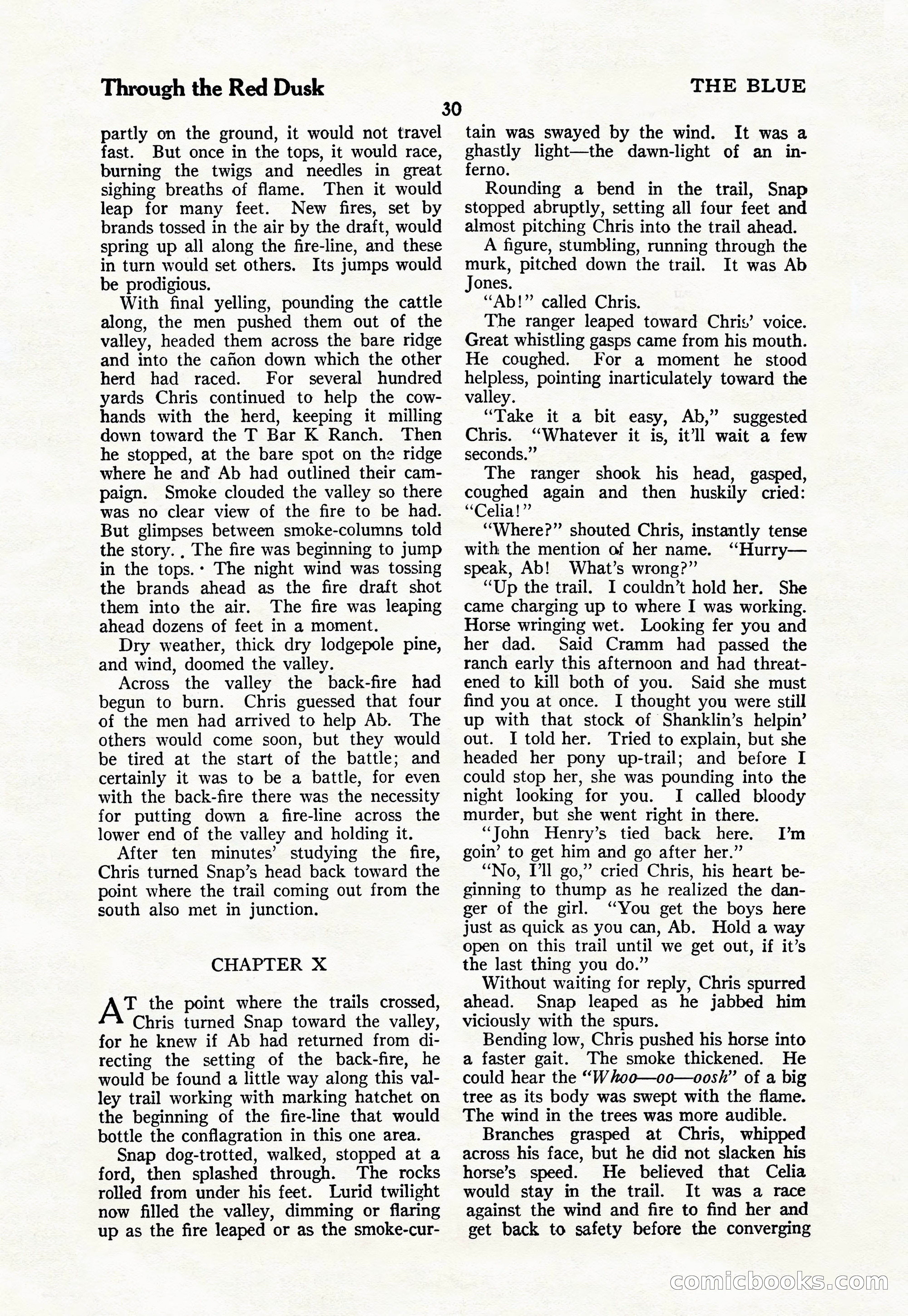 The Blue Book Magazine, March 1926 — page 32 of 208
