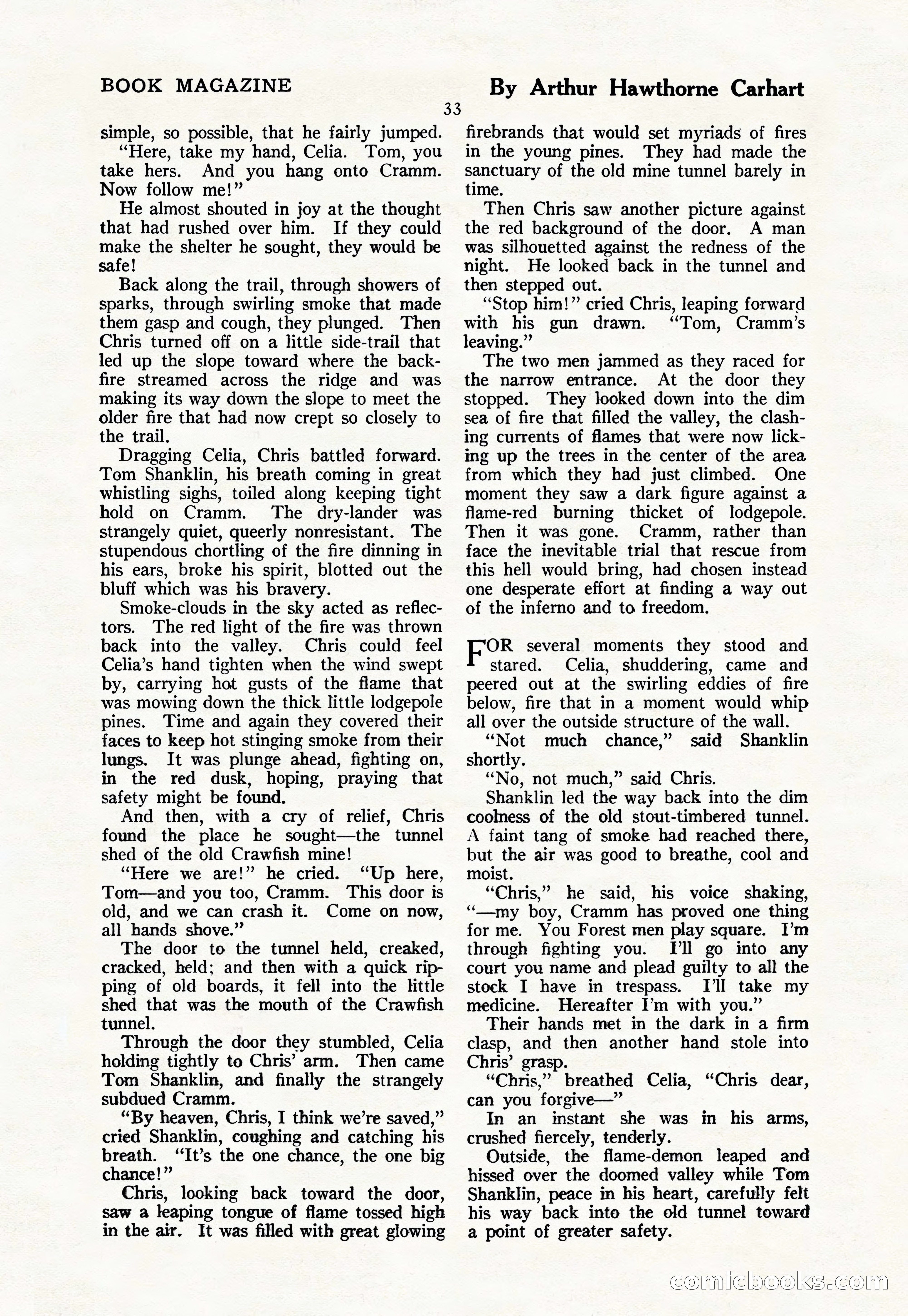 The Blue Book Magazine, March 1926 — page 35 of 208