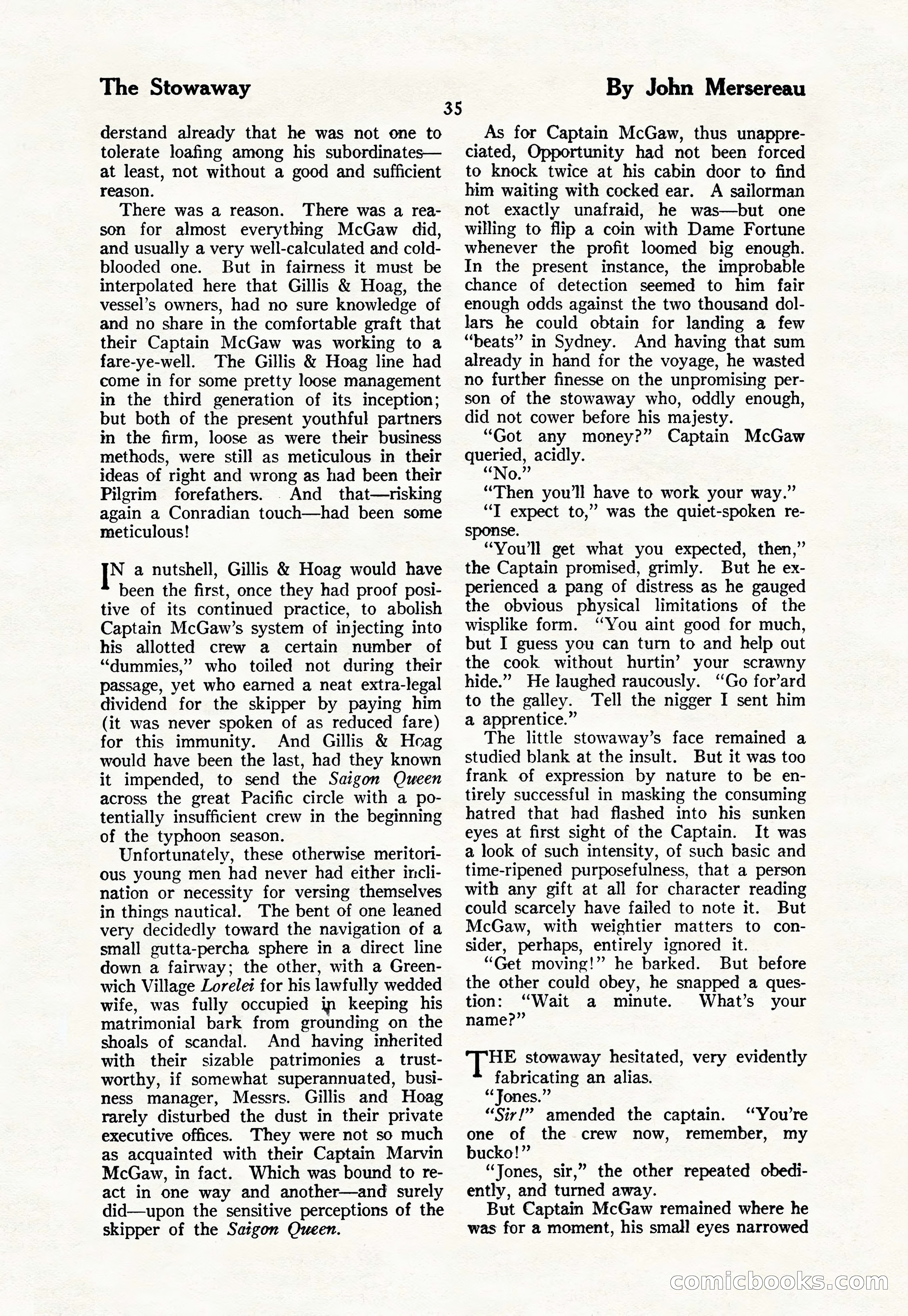 The Blue Book Magazine, March 1926 — page 37 of 208