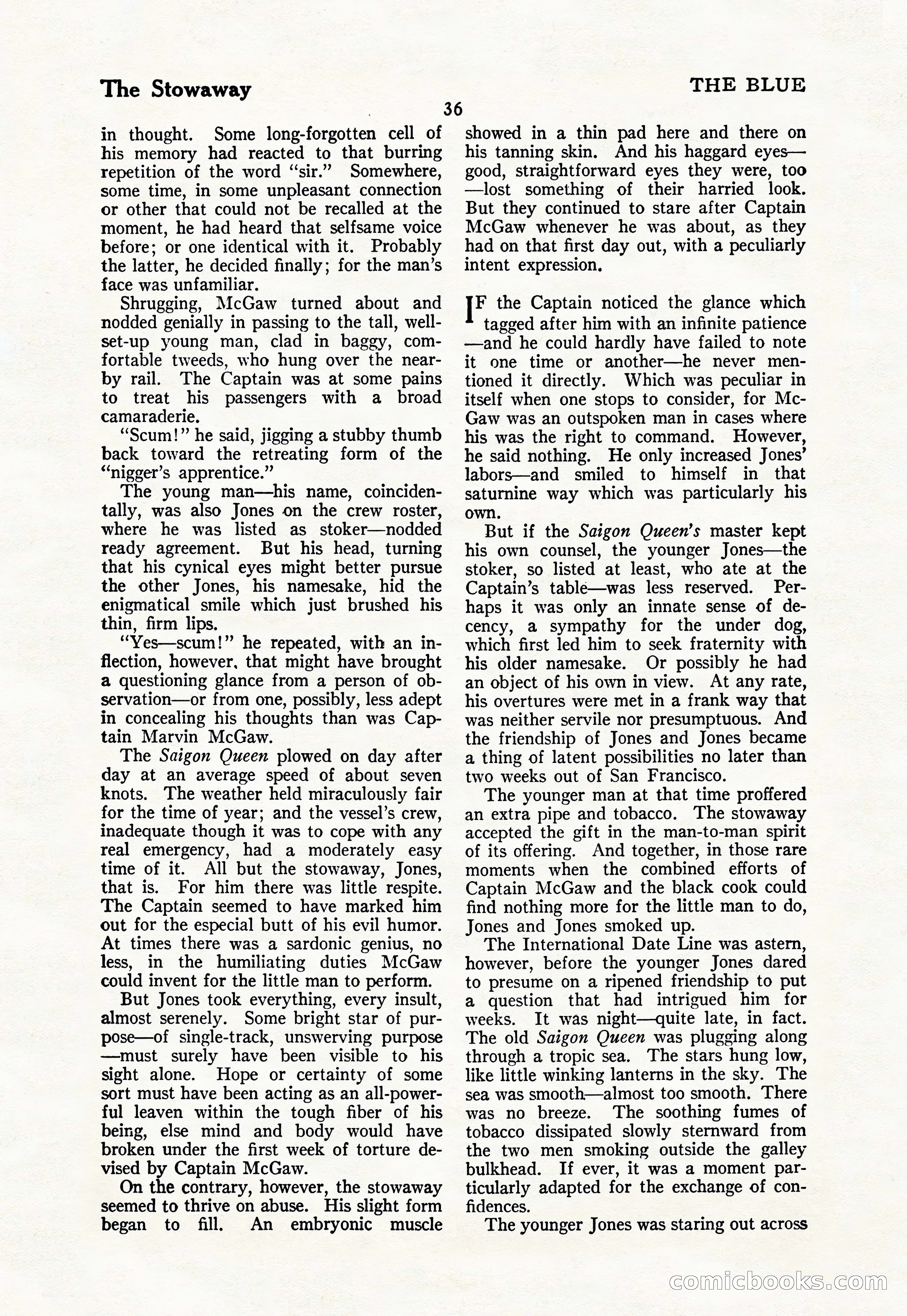The Blue Book Magazine, March 1926 — page 38 of 208
