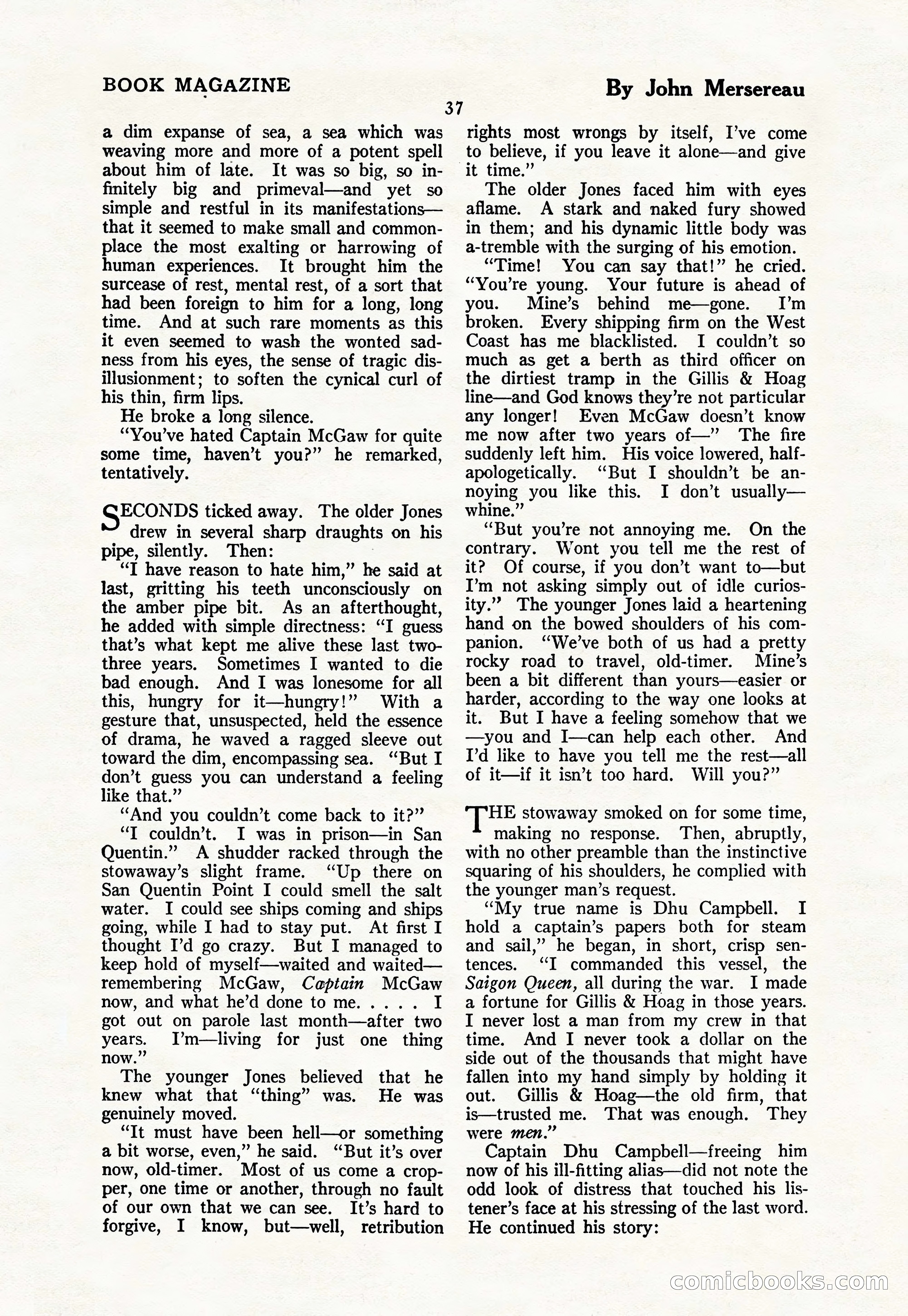 The Blue Book Magazine, March 1926 — page 39 of 208