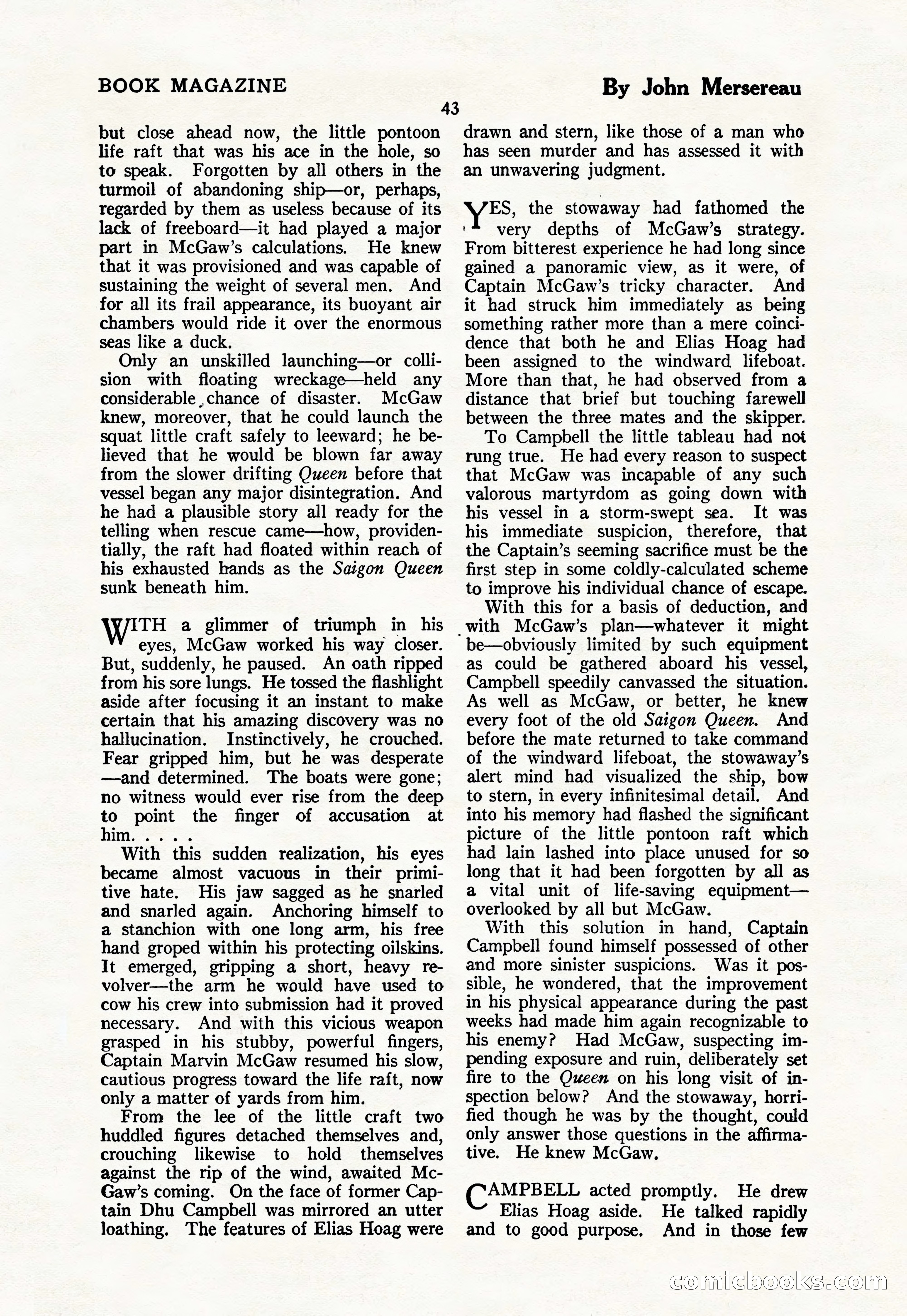 The Blue Book Magazine, March 1926 — page 45 of 208
