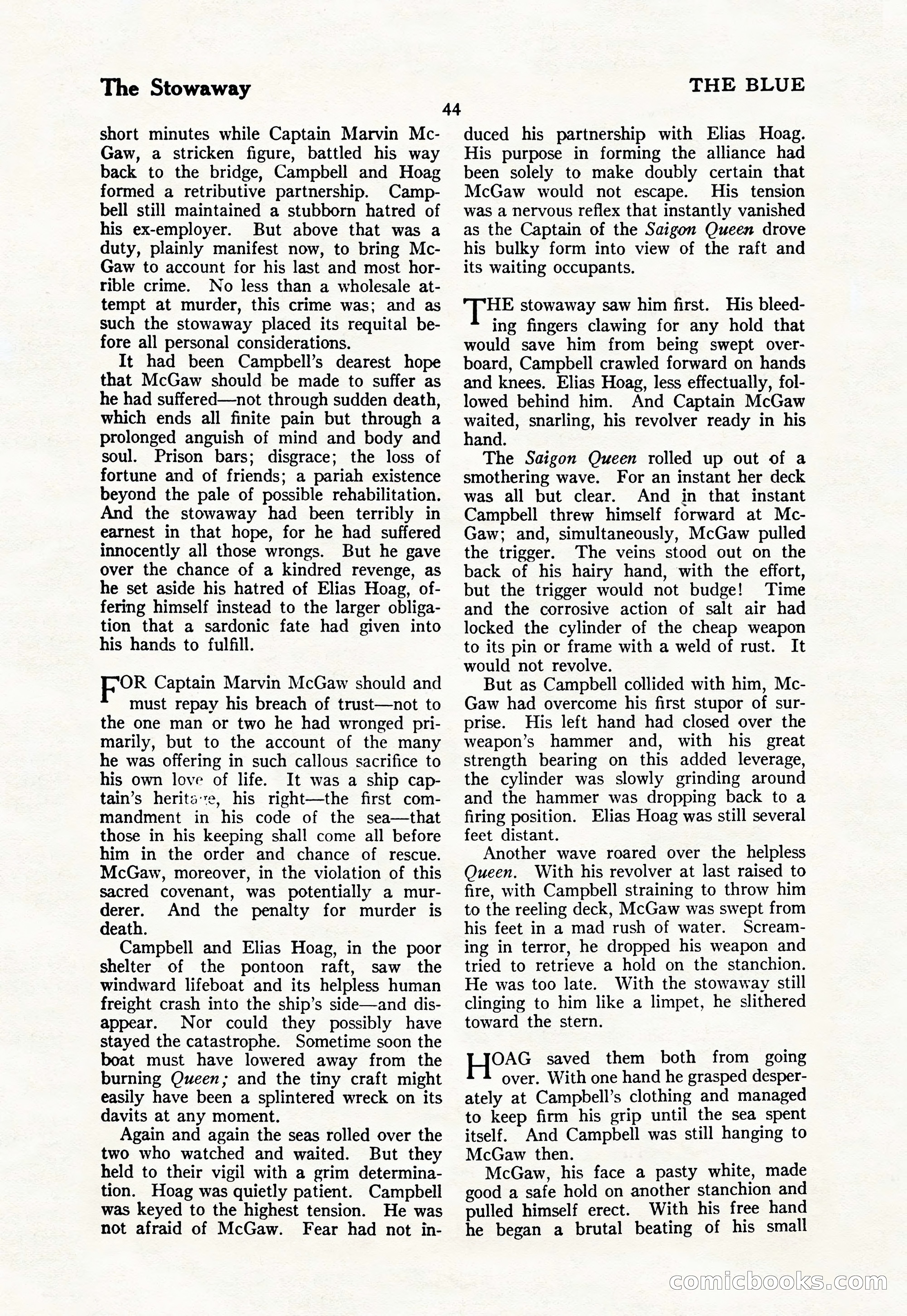 The Blue Book Magazine, March 1926 — page 46 of 208