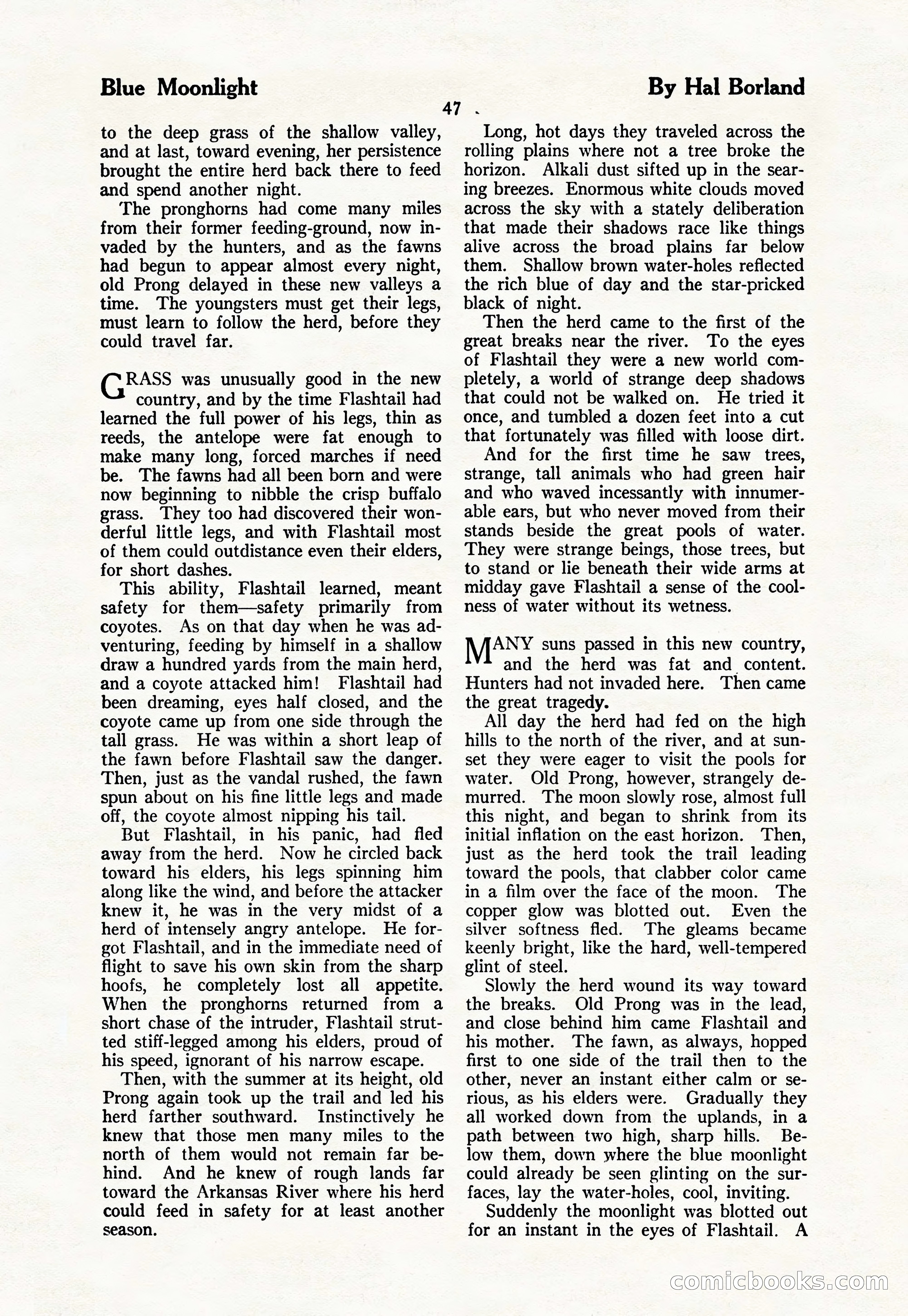 The Blue Book Magazine, March 1926 — page 49 of 208