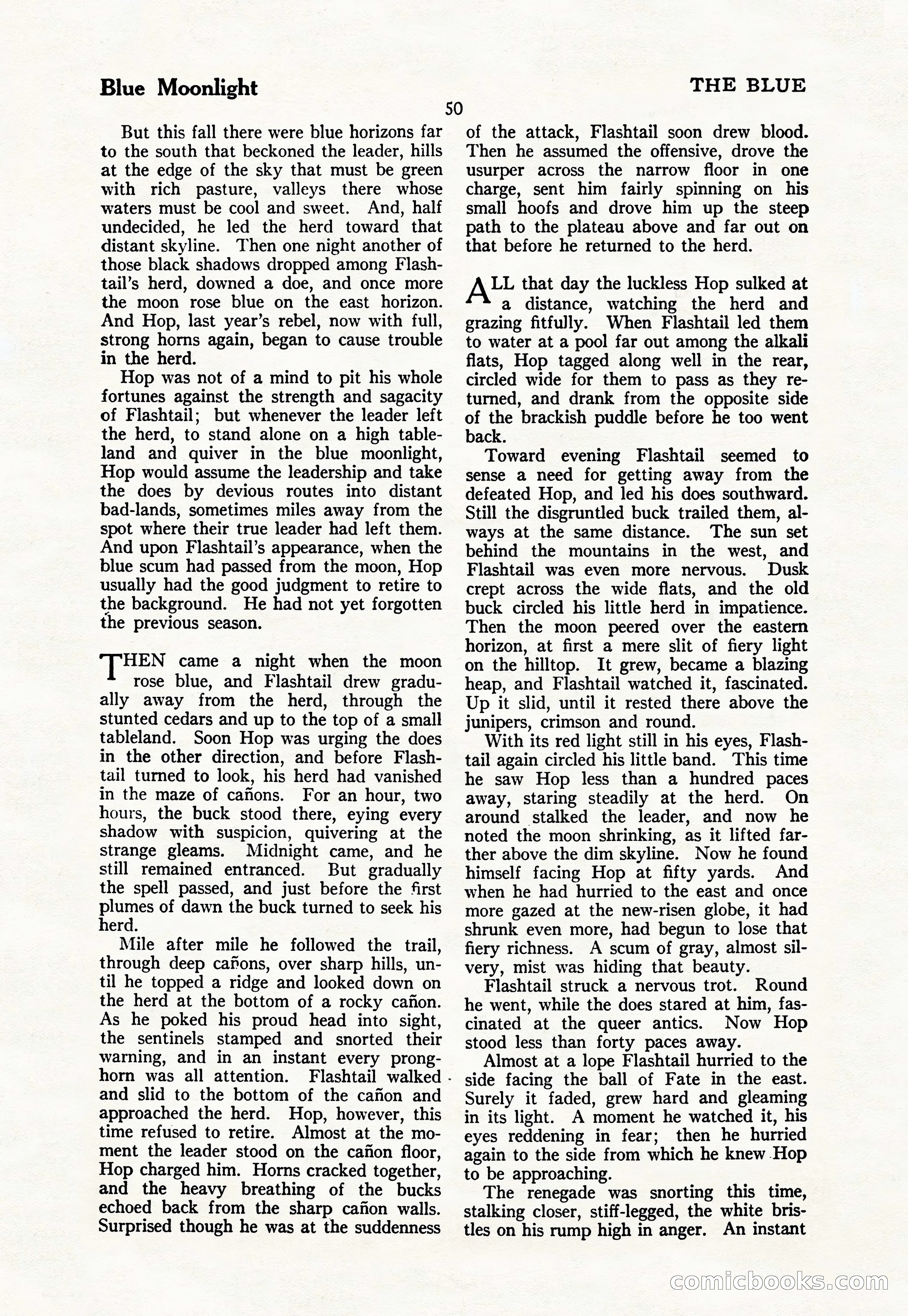 The Blue Book Magazine, March 1926 — page 52 of 208