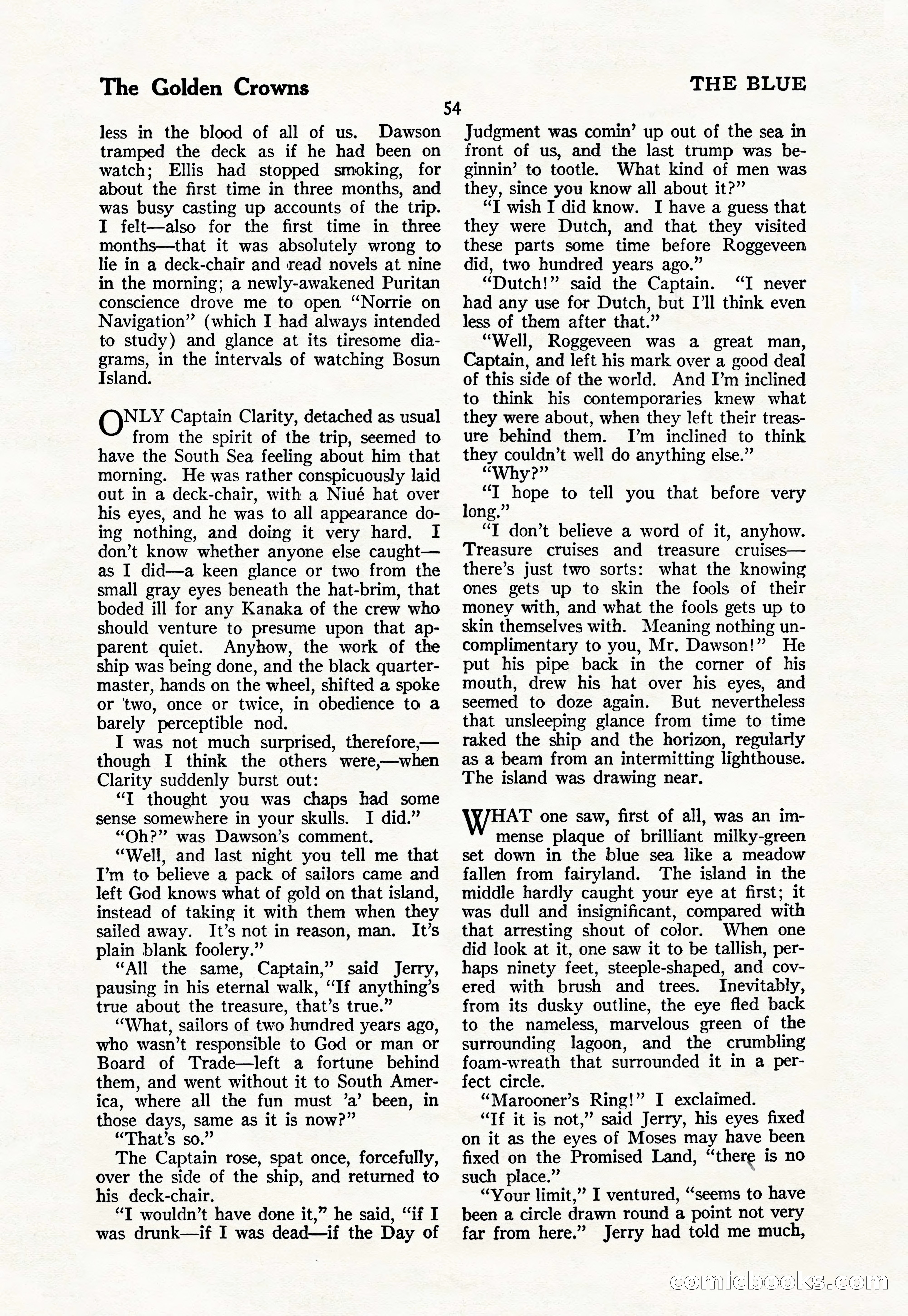 The Blue Book Magazine, March 1926 — page 56 of 208