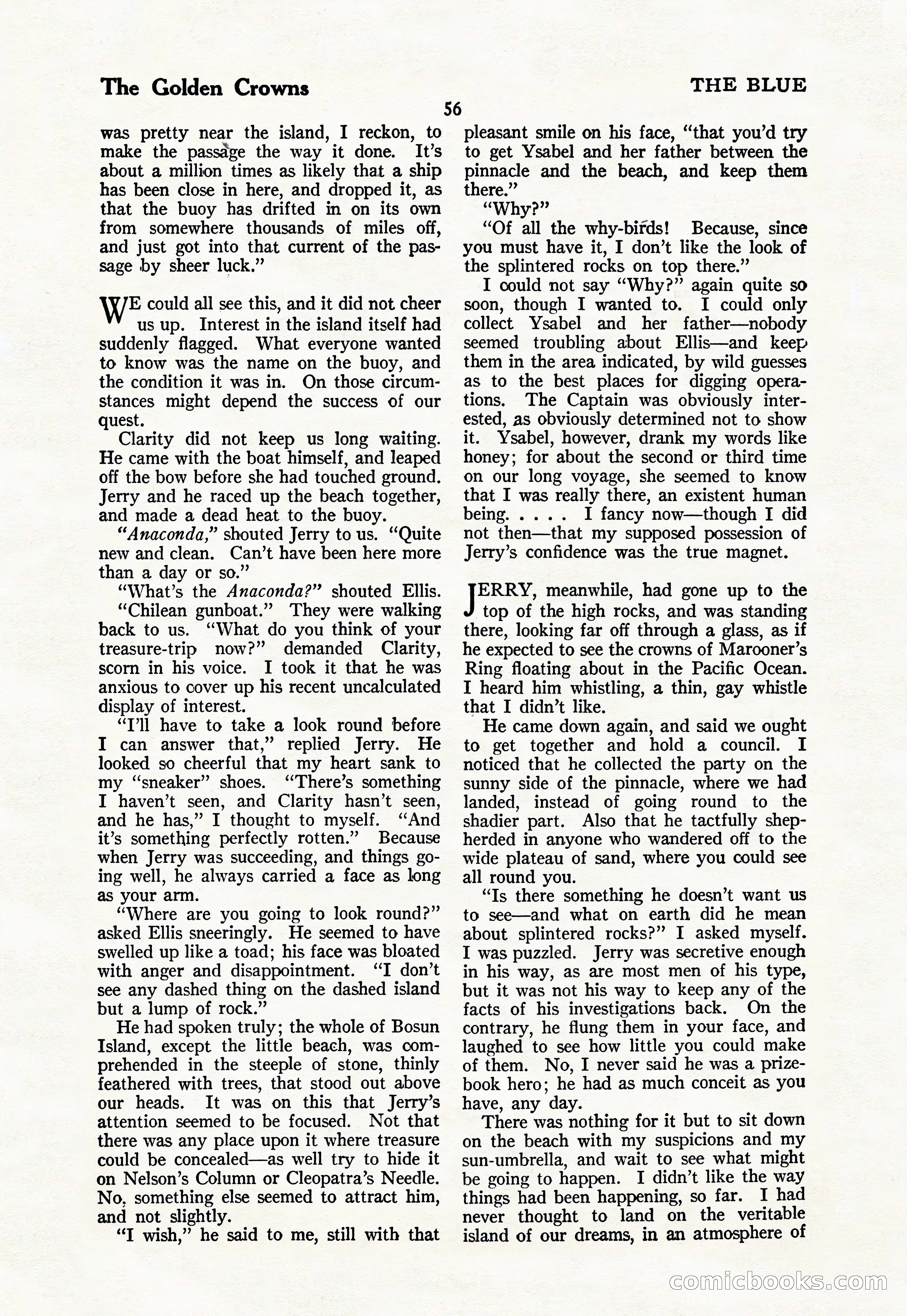 The Blue Book Magazine, March 1926 — page 58 of 208