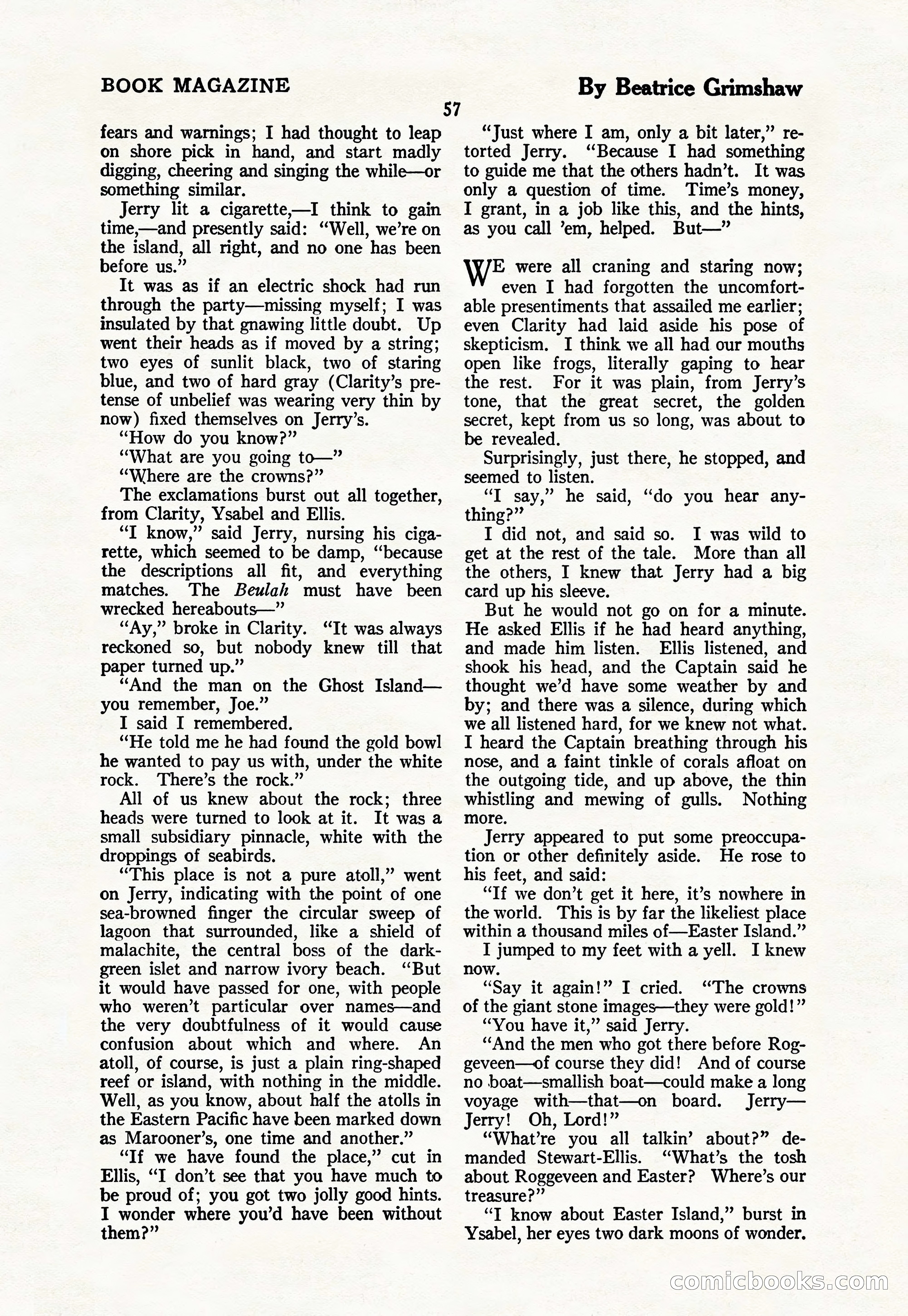 The Blue Book Magazine, March 1926 — page 59 of 208