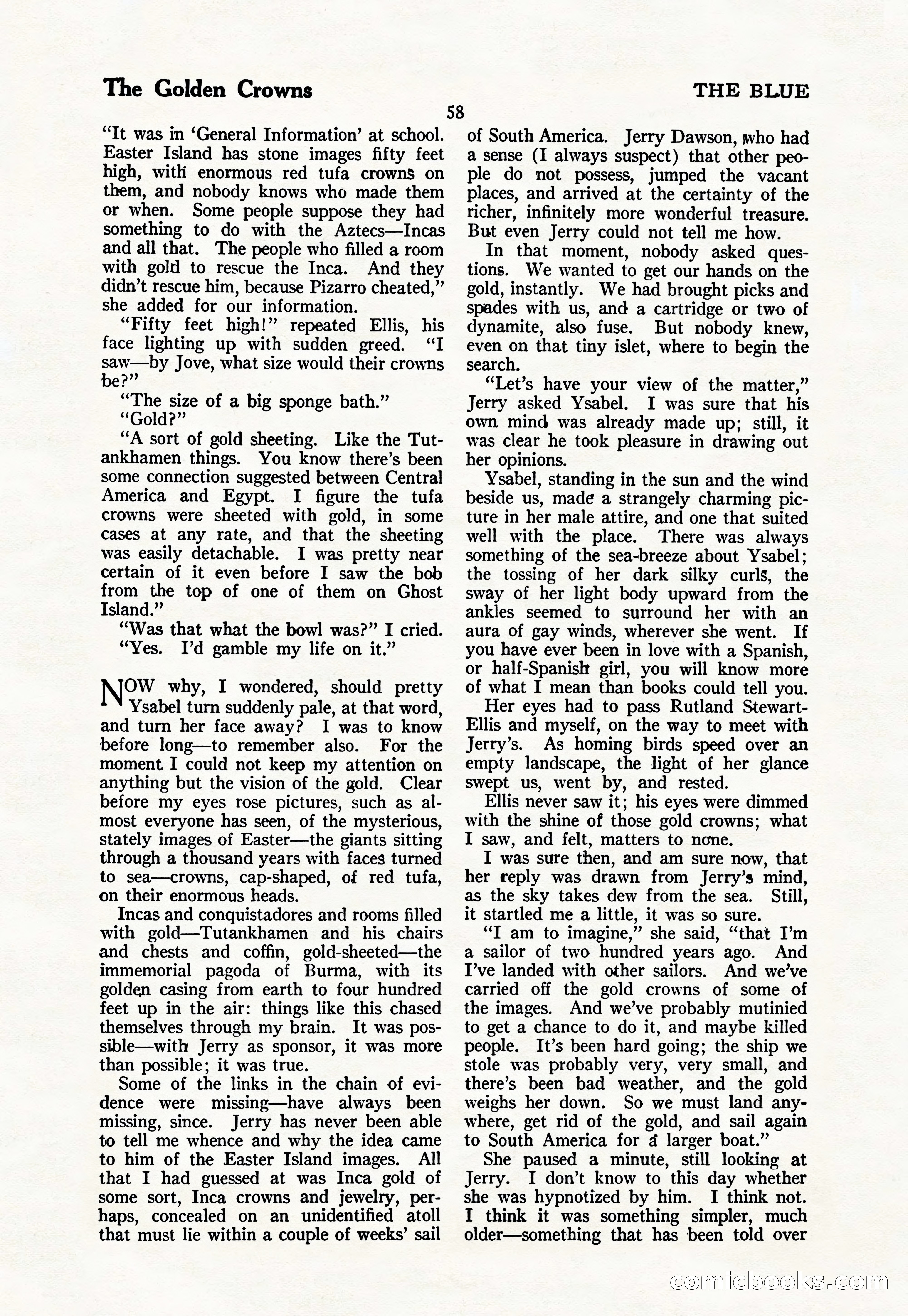 The Blue Book Magazine, March 1926 — page 60 of 208