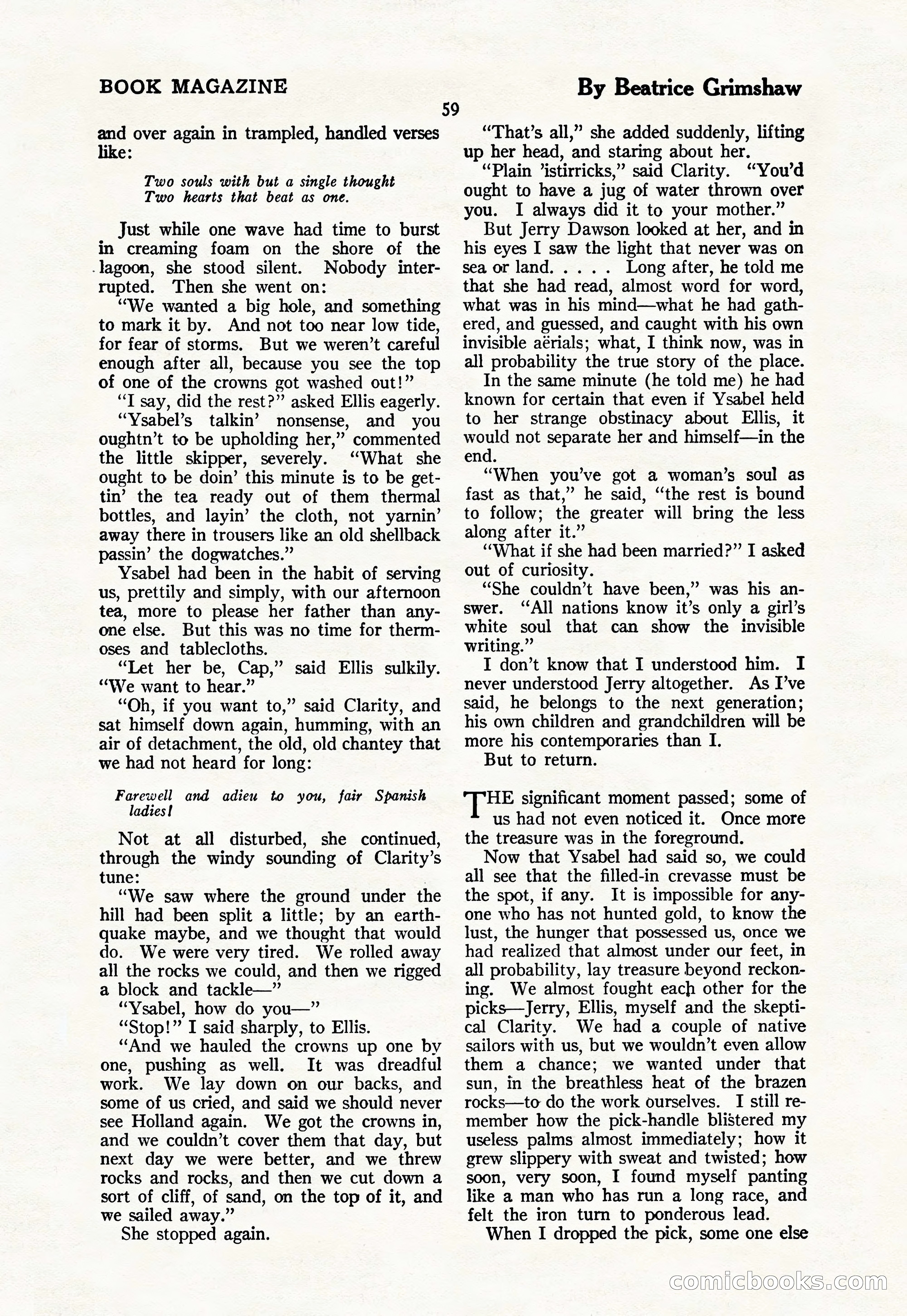 The Blue Book Magazine, March 1926 — page 61 of 208