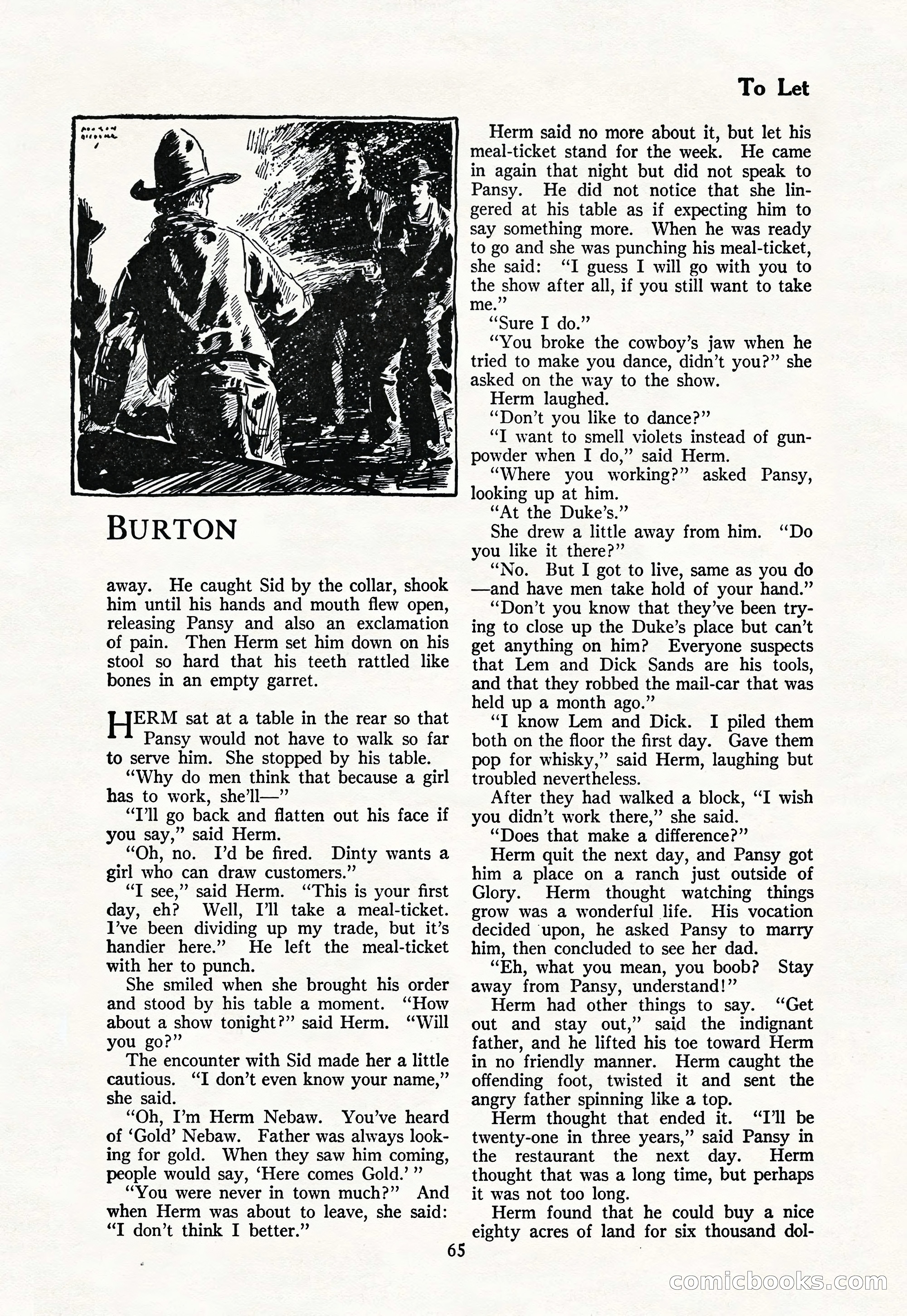 The Blue Book Magazine, March 1926 — page 67 of 208