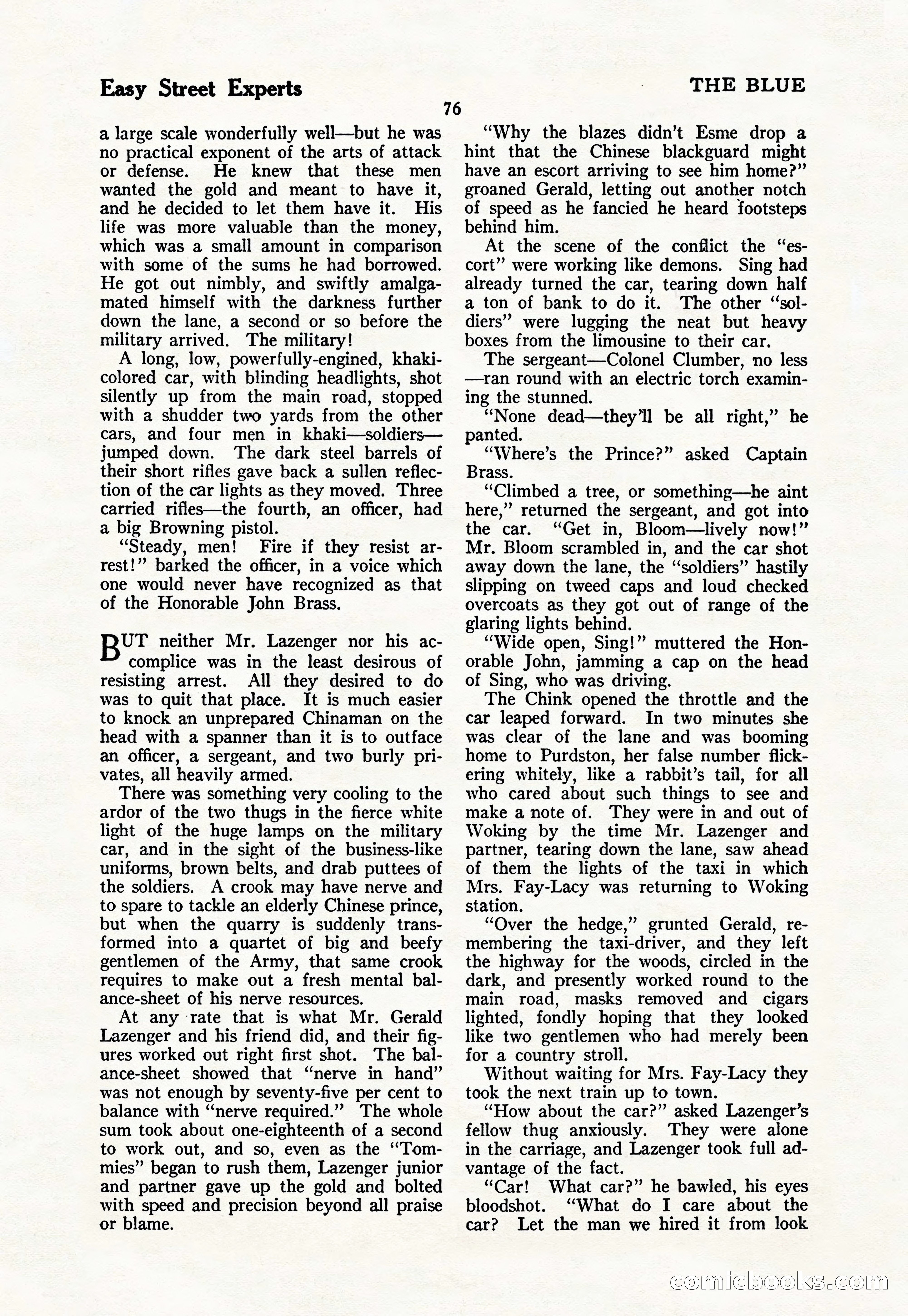 The Blue Book Magazine, March 1926 — page 78 of 208