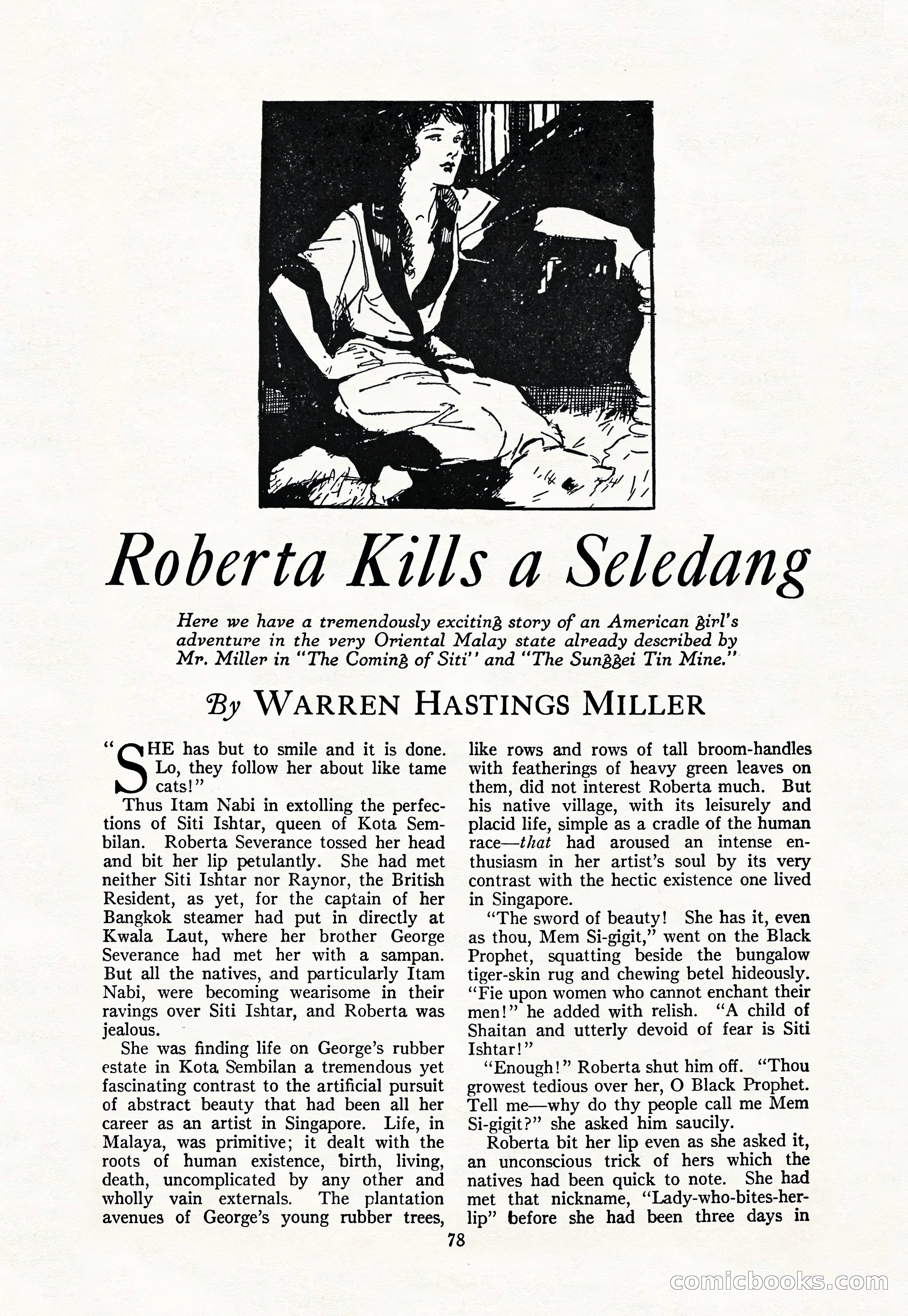 The Blue Book Magazine, March 1926 — page 80 of 208