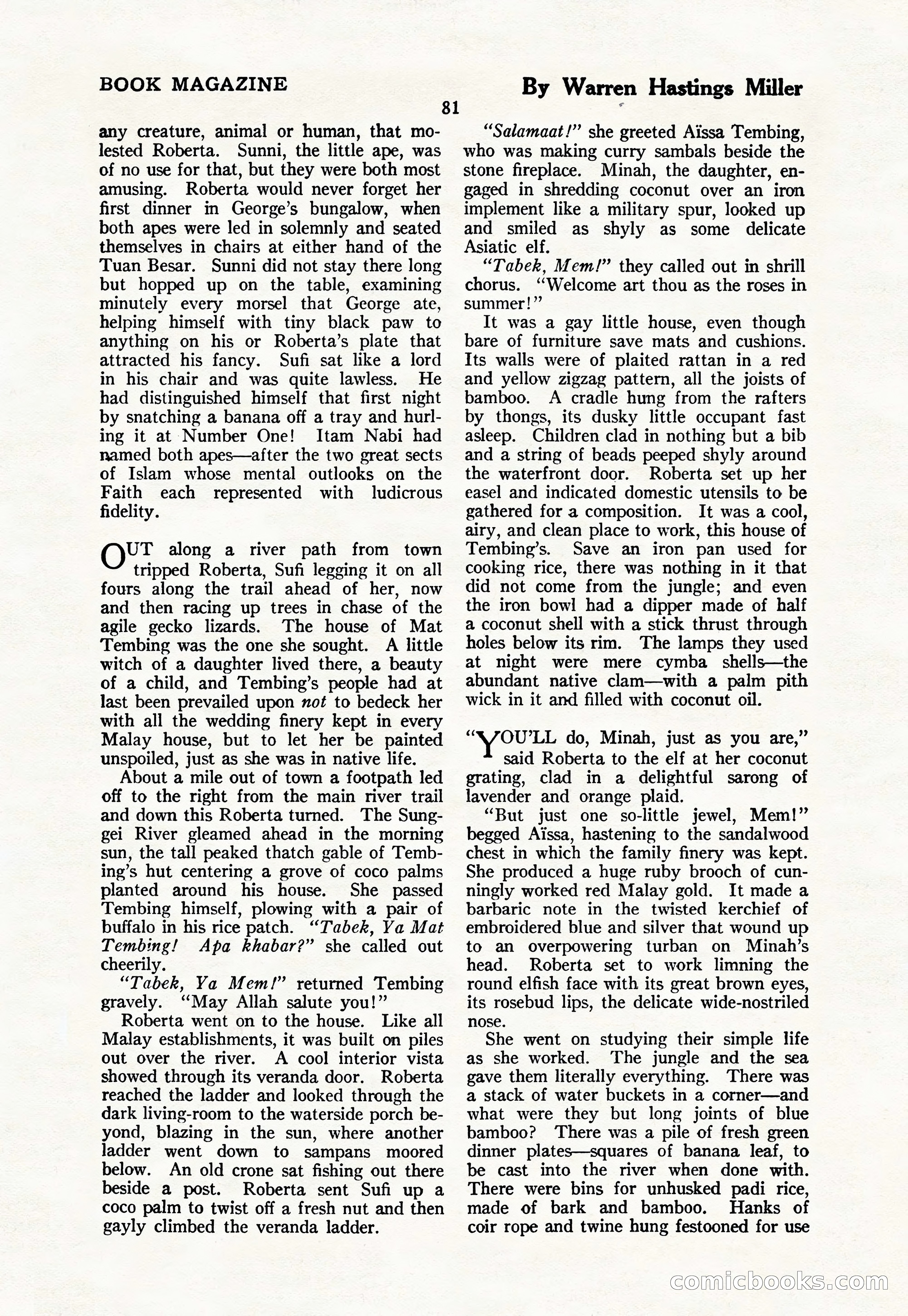 The Blue Book Magazine, March 1926 — page 83 of 208