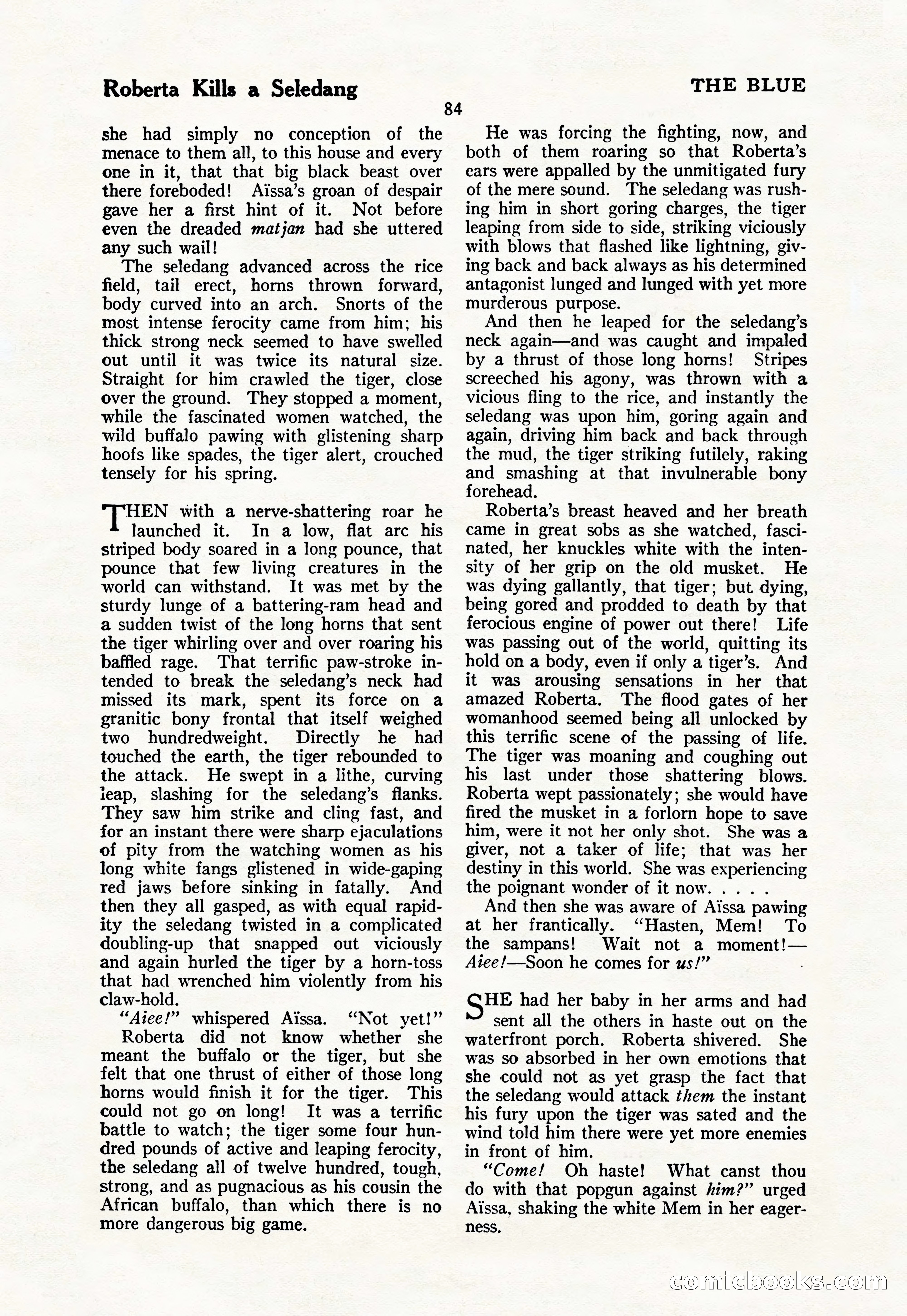 The Blue Book Magazine, March 1926 — page 86 of 208