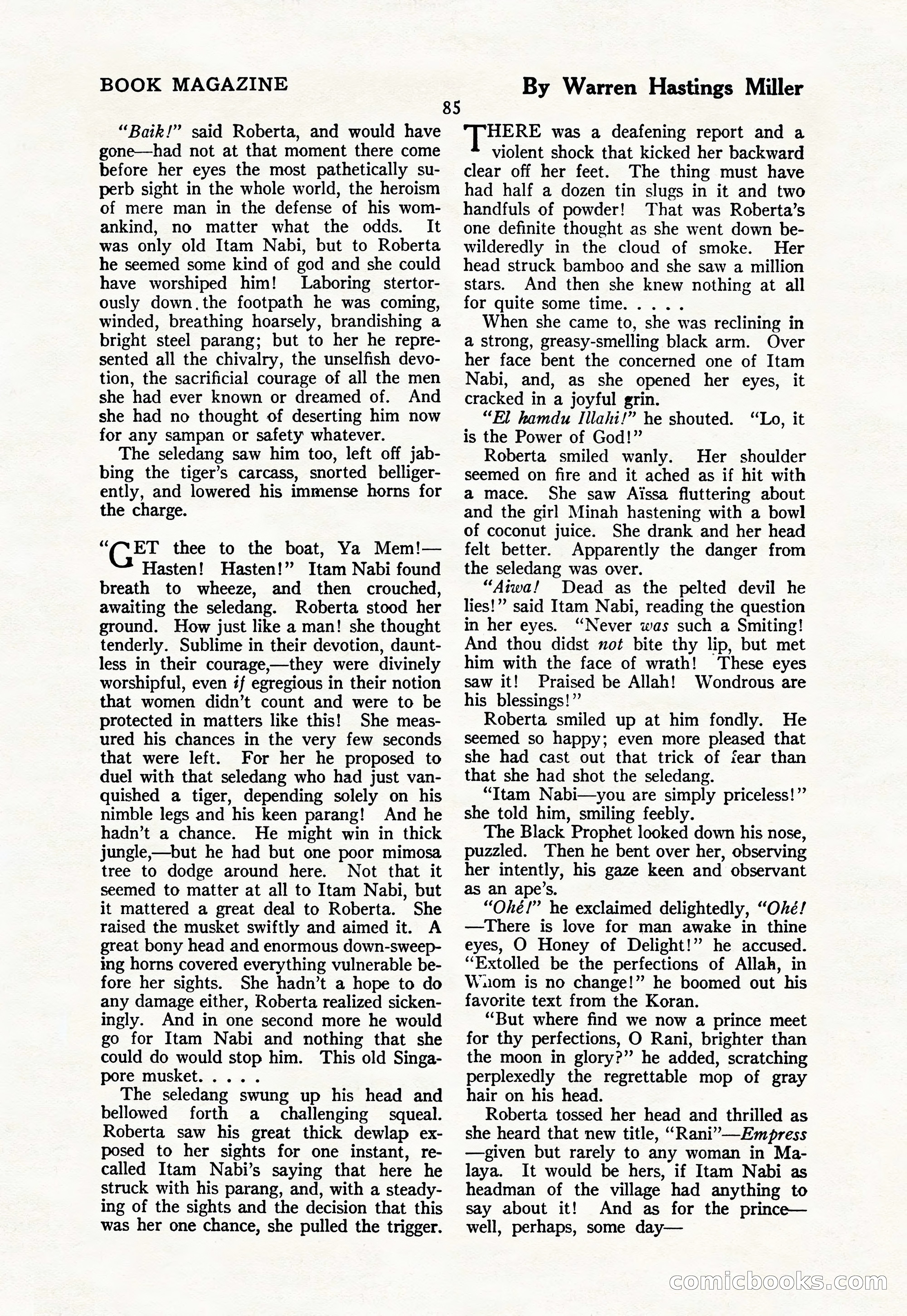 The Blue Book Magazine, March 1926 — page 87 of 208
