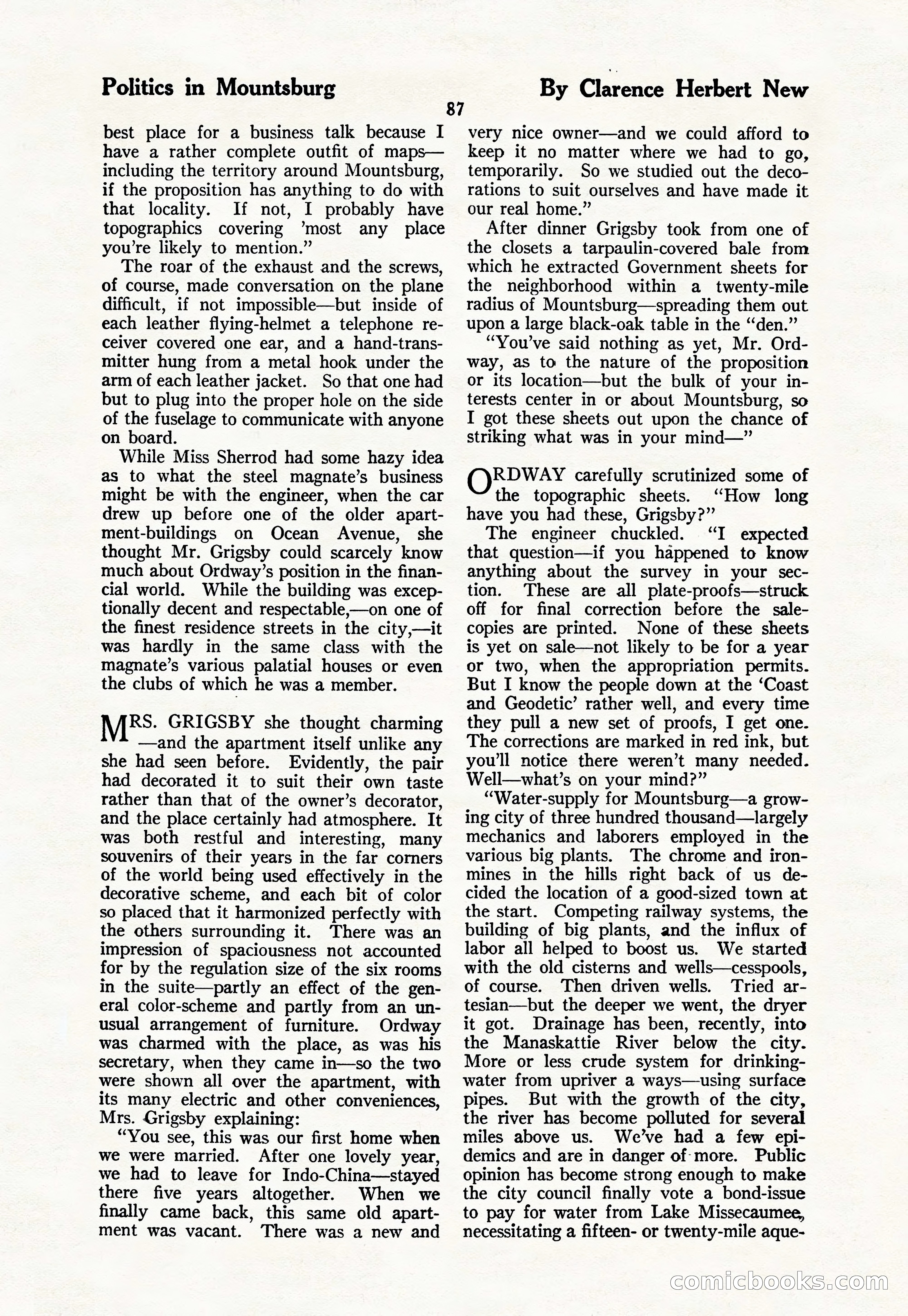 The Blue Book Magazine, March 1926 — page 89 of 208
