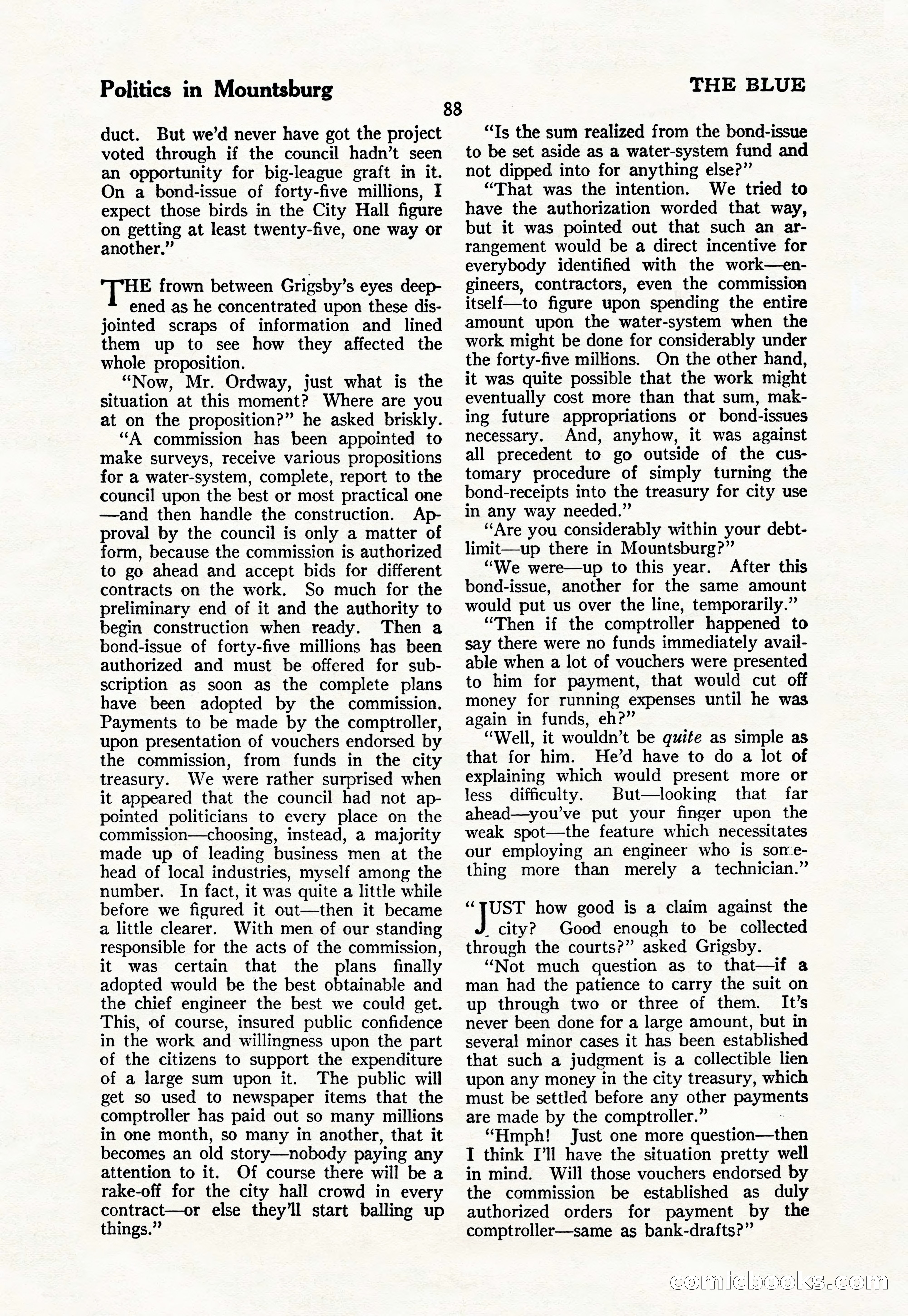 The Blue Book Magazine, March 1926 — page 90 of 208
