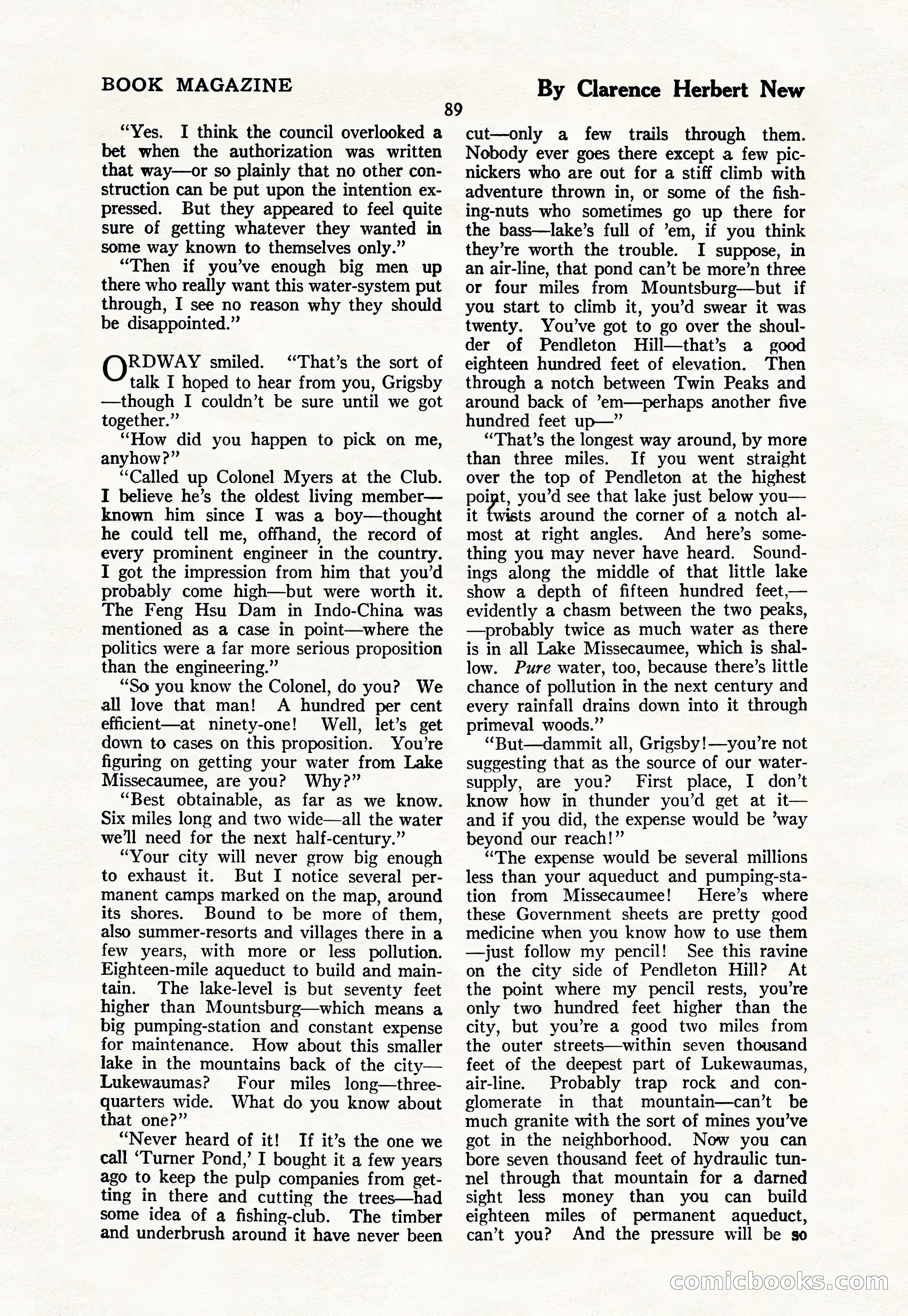 The Blue Book Magazine, March 1926 — page 91 of 208