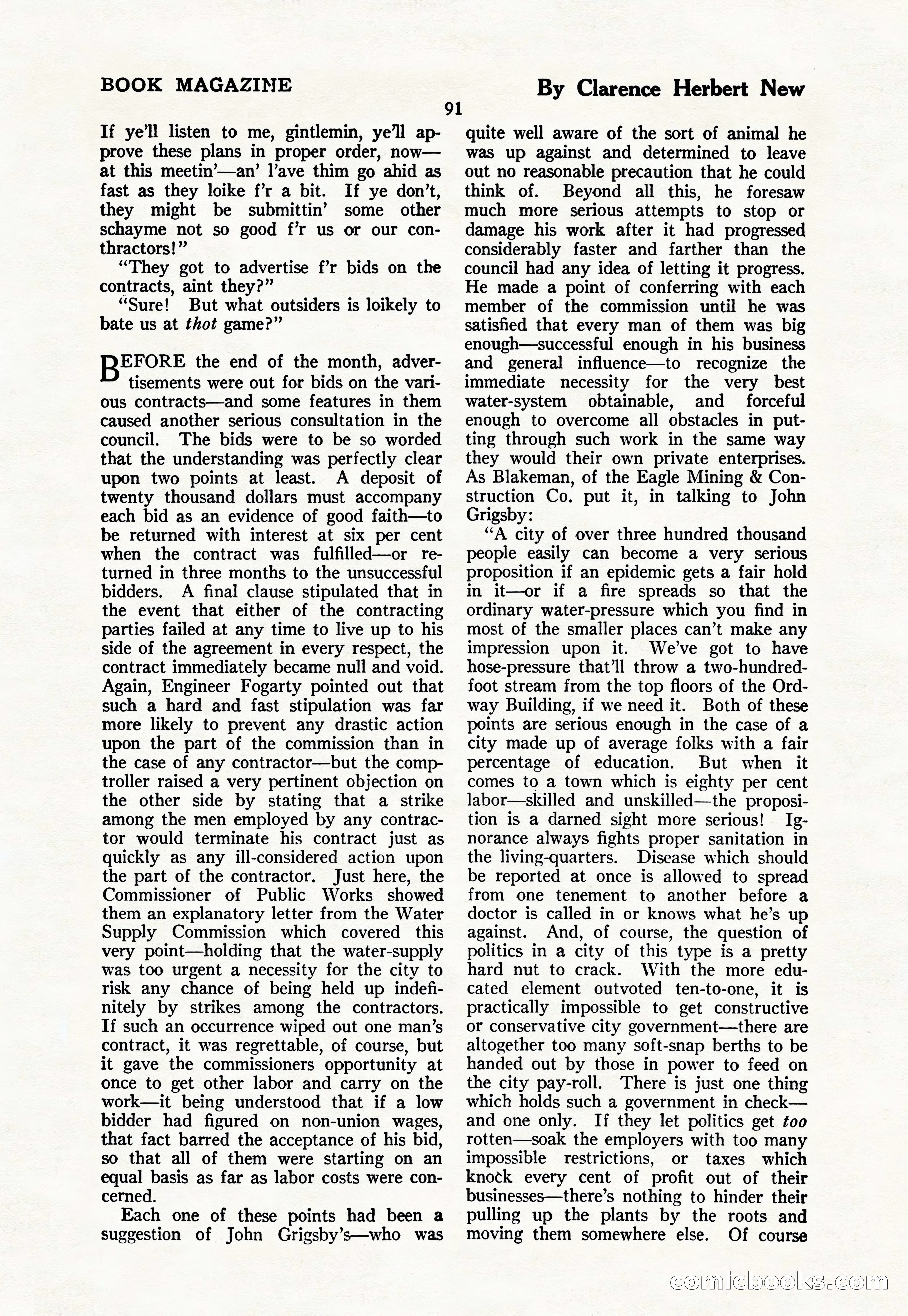 The Blue Book Magazine, March 1926 — page 93 of 208