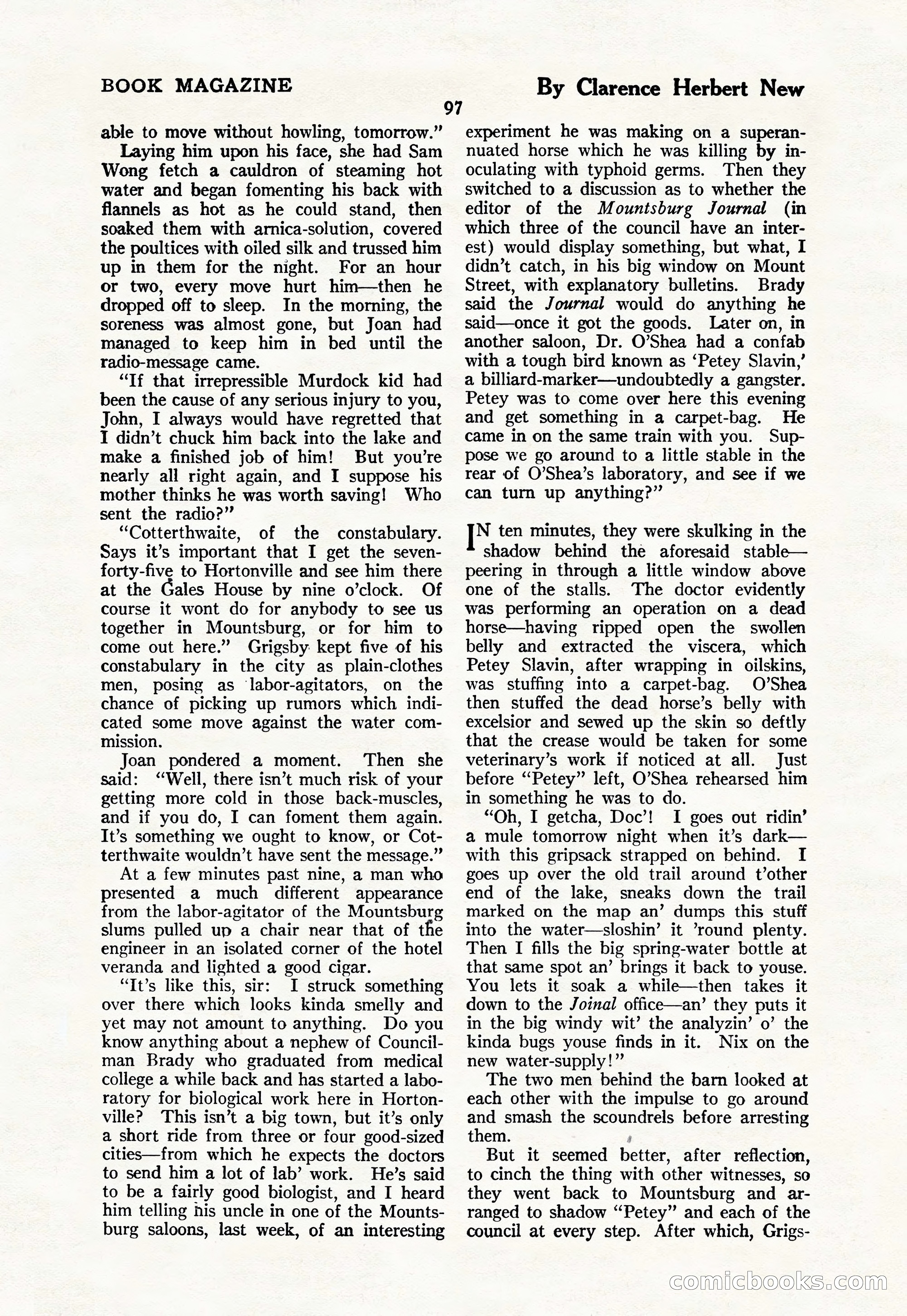 The Blue Book Magazine, March 1926 — page 99 of 208
