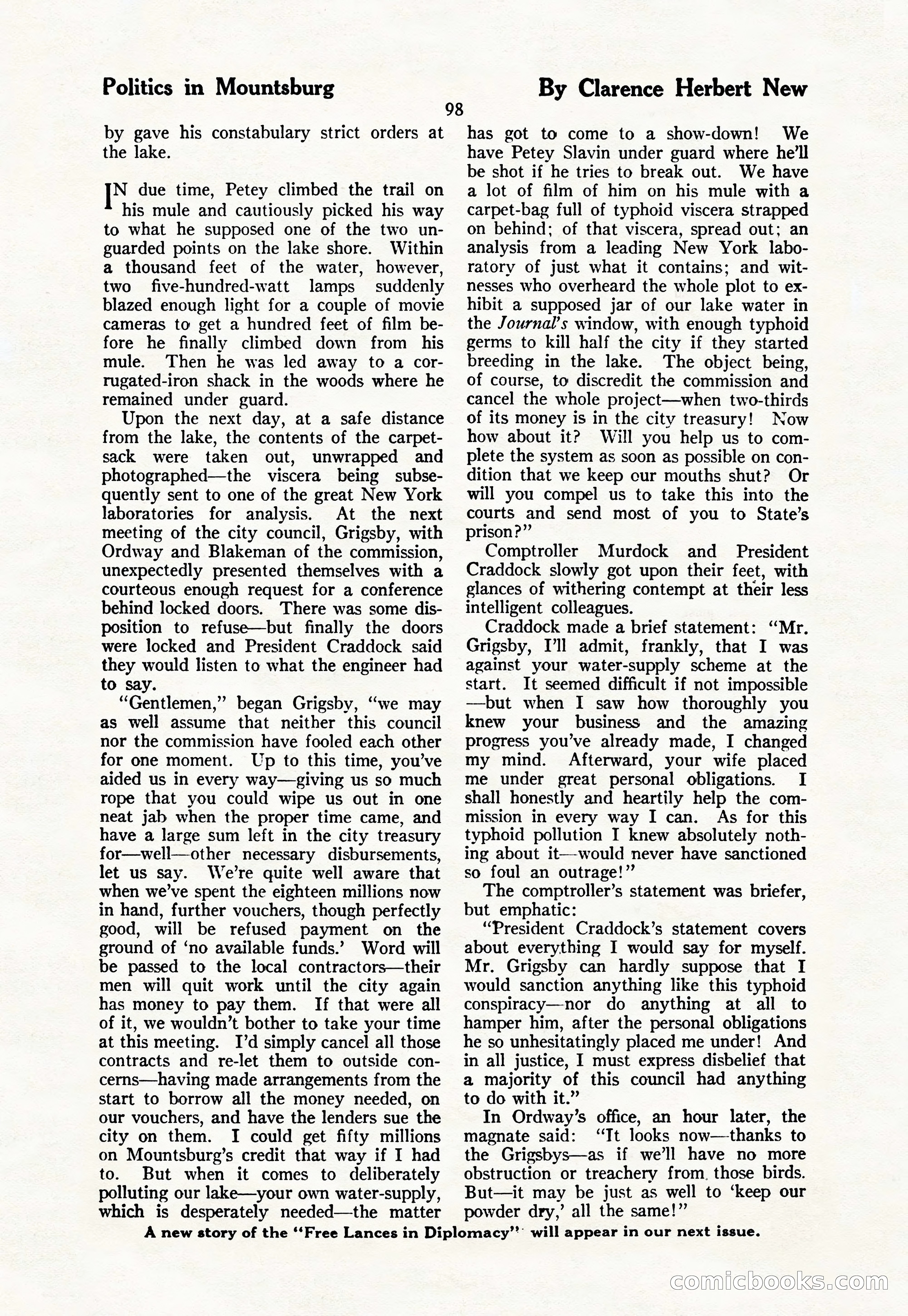 The Blue Book Magazine, March 1926 — page 100 of 208