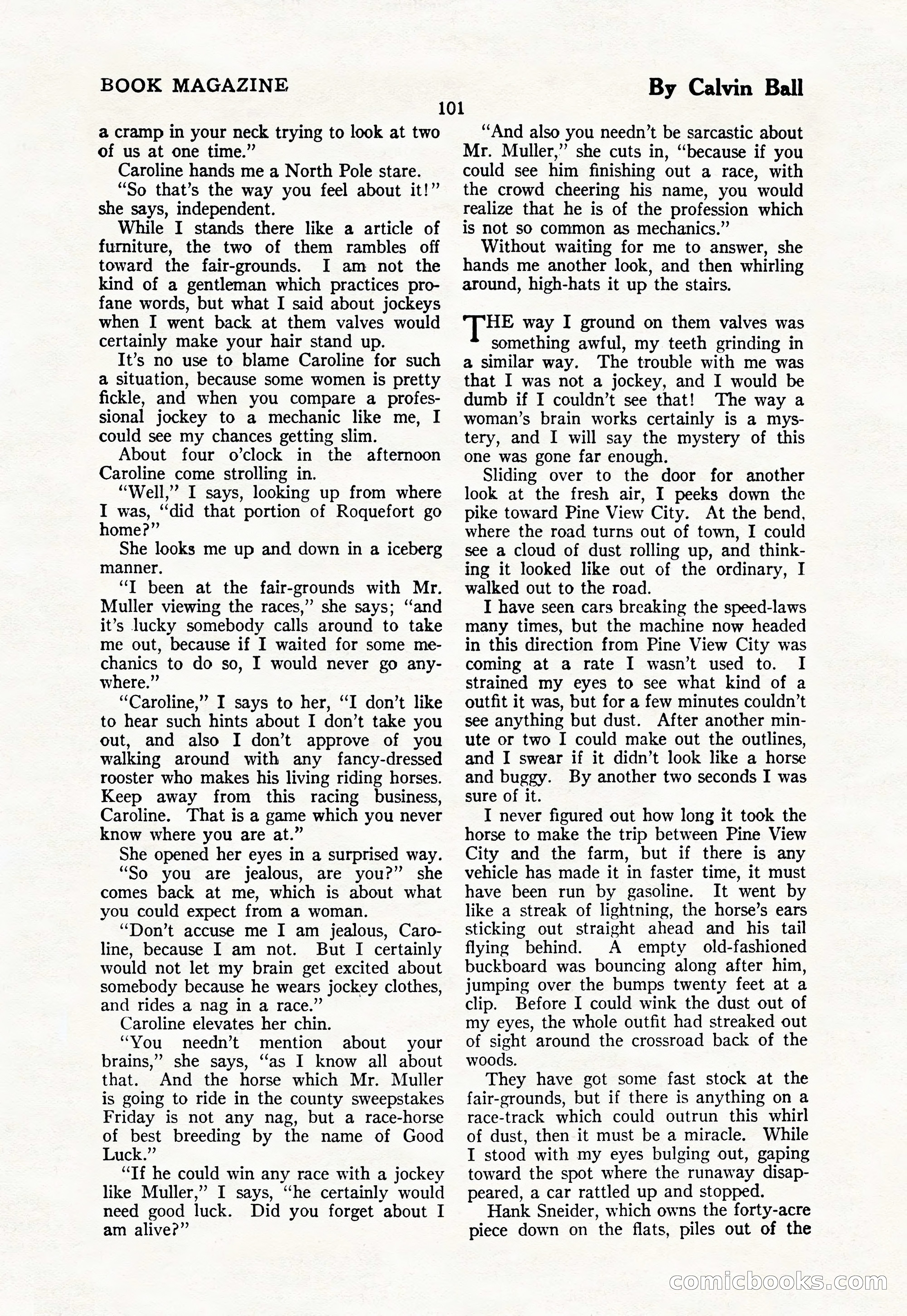 The Blue Book Magazine, March 1926 — page 103 of 208