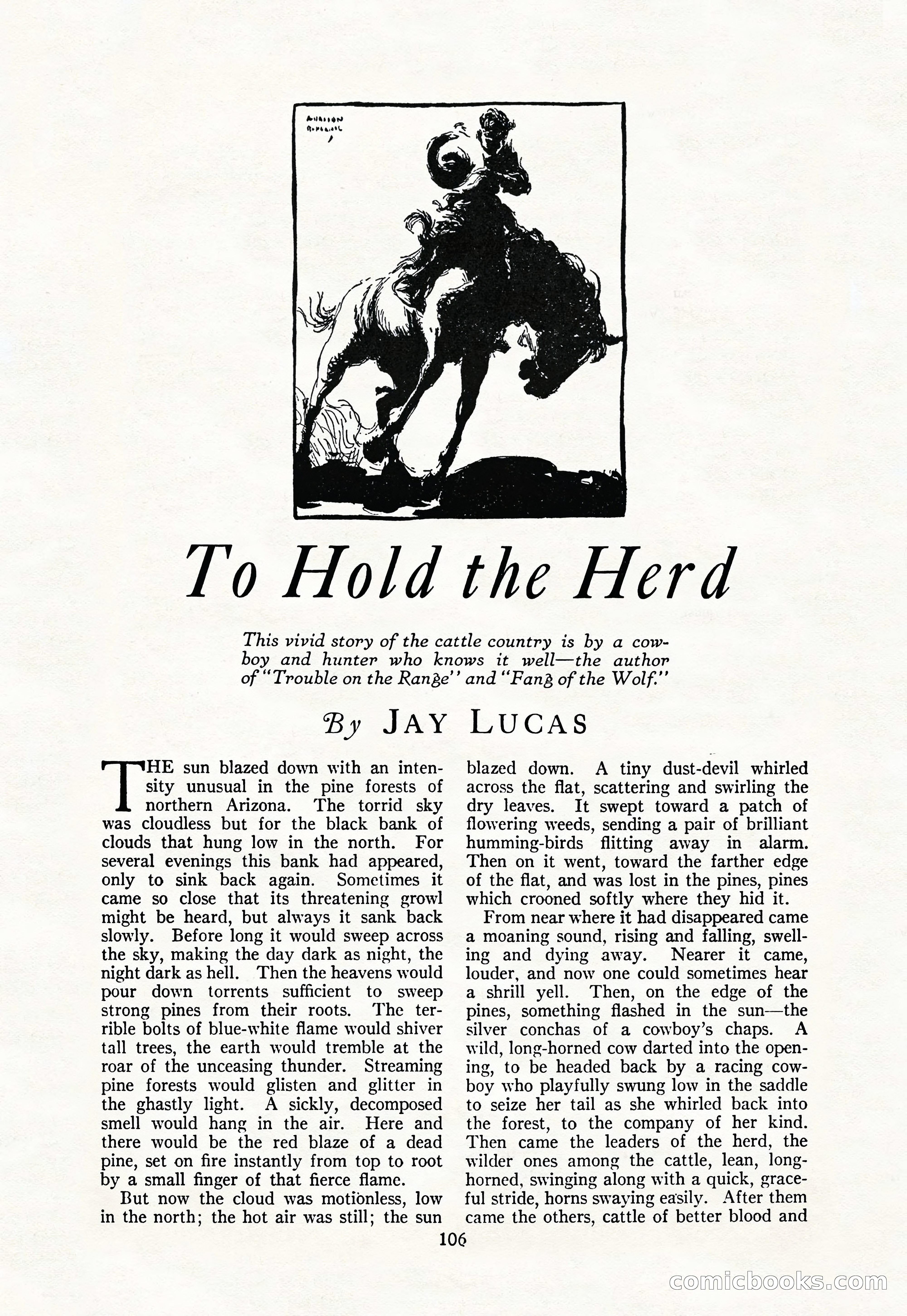 The Blue Book Magazine, March 1926 — page 108 of 208