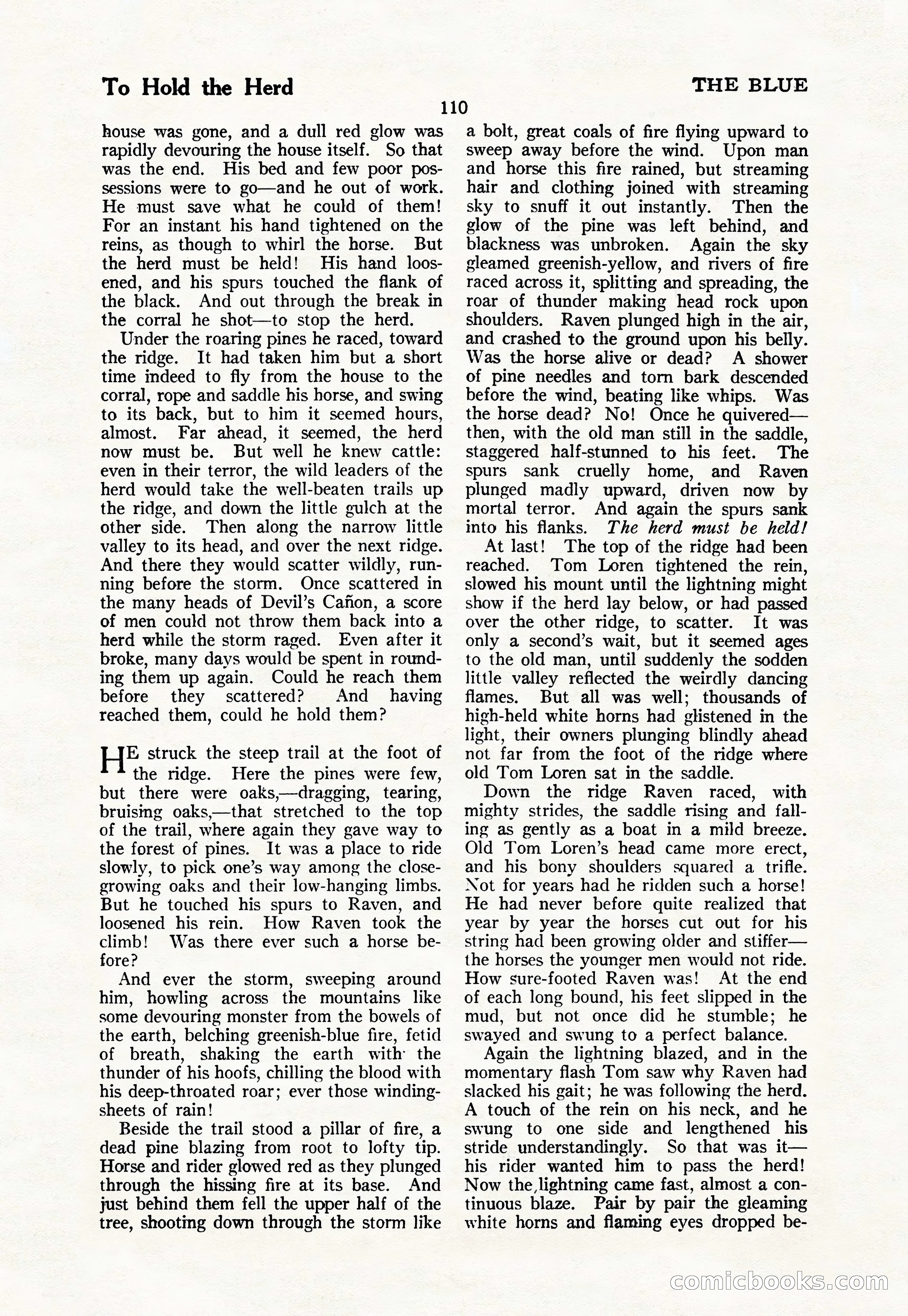 The Blue Book Magazine, March 1926 — page 112 of 208