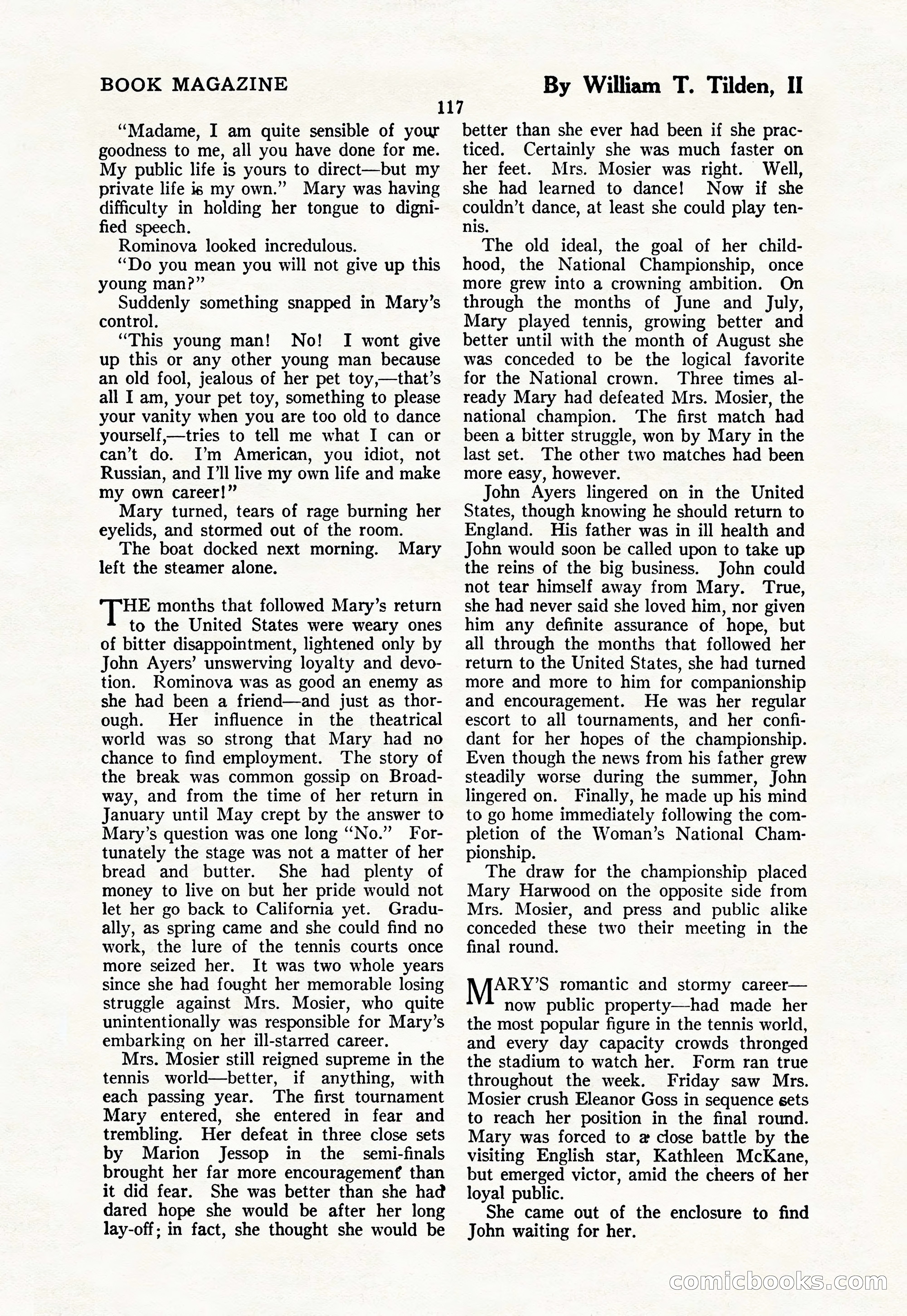 The Blue Book Magazine, March 1926 — page 119 of 208
