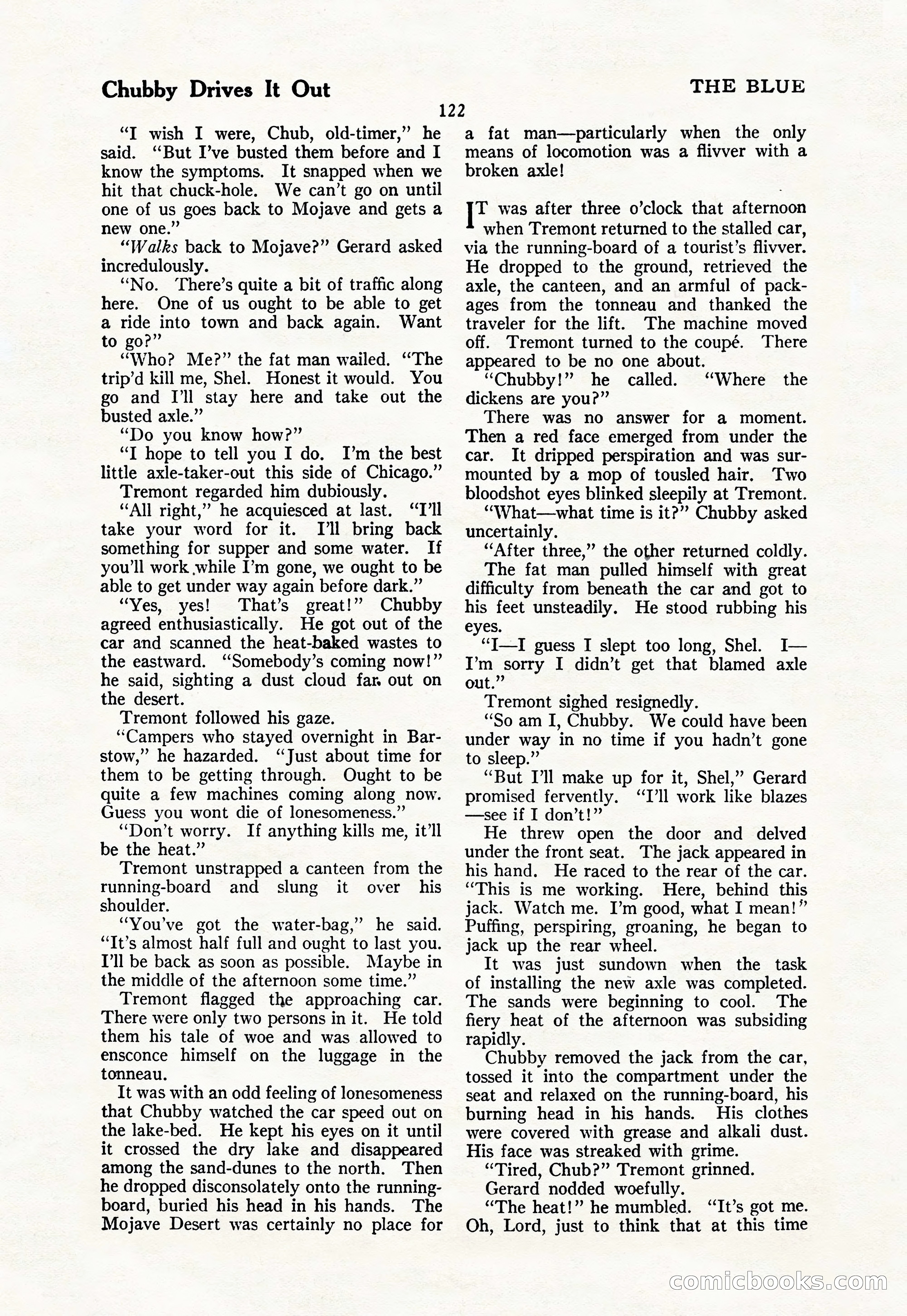 The Blue Book Magazine, March 1926 — page 124 of 208