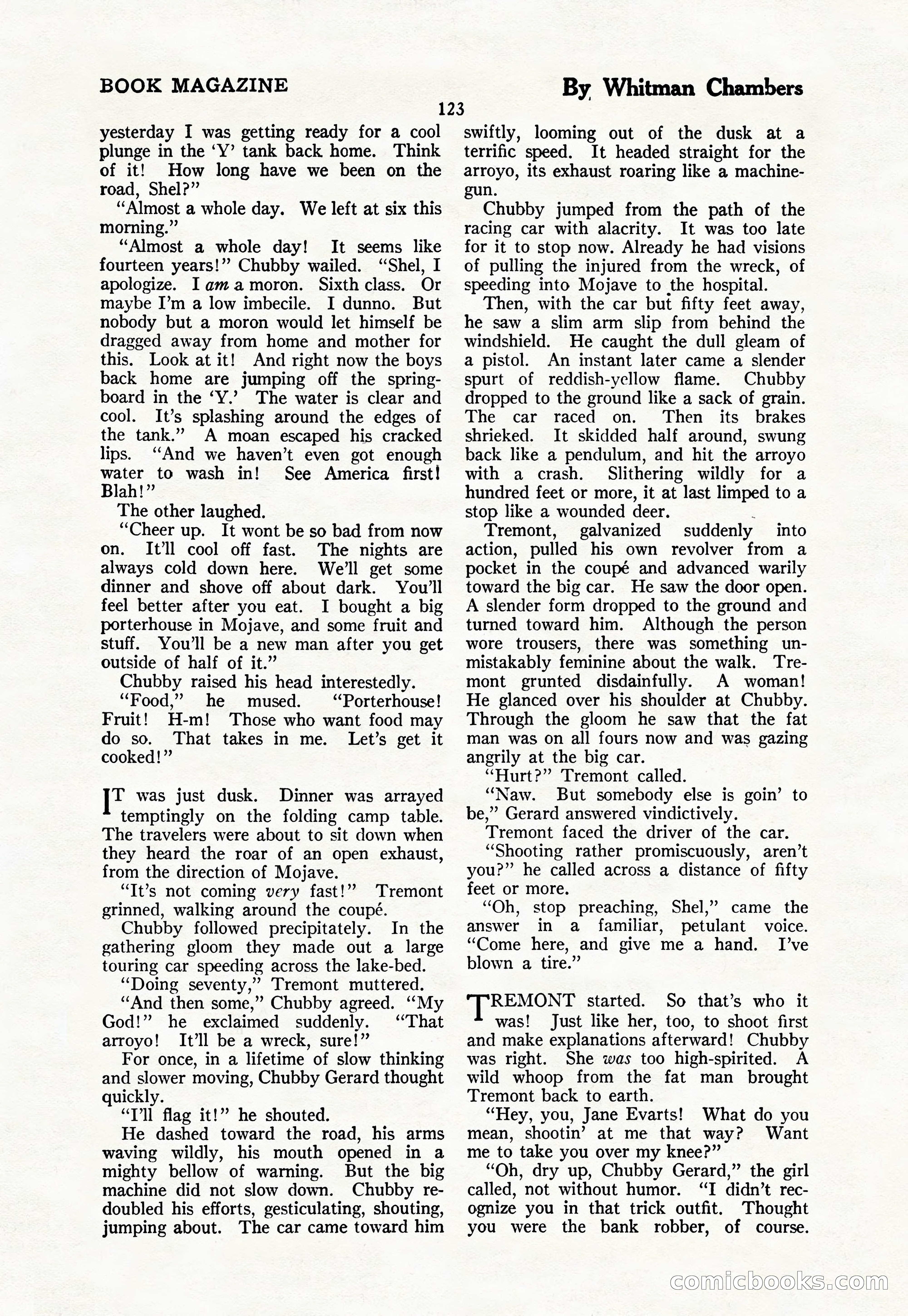 The Blue Book Magazine, March 1926 — page 125 of 208