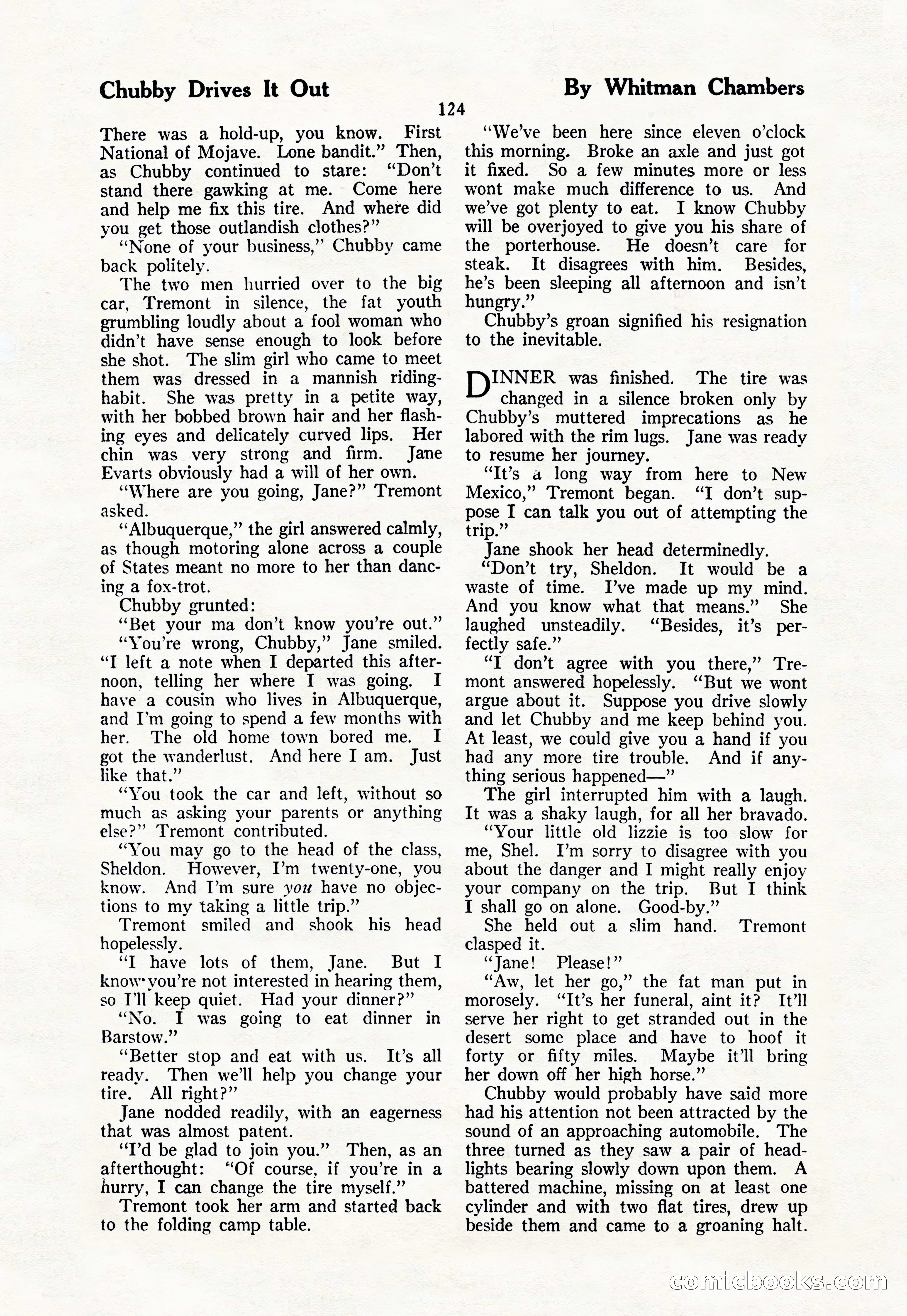 The Blue Book Magazine, March 1926 — page 126 of 208