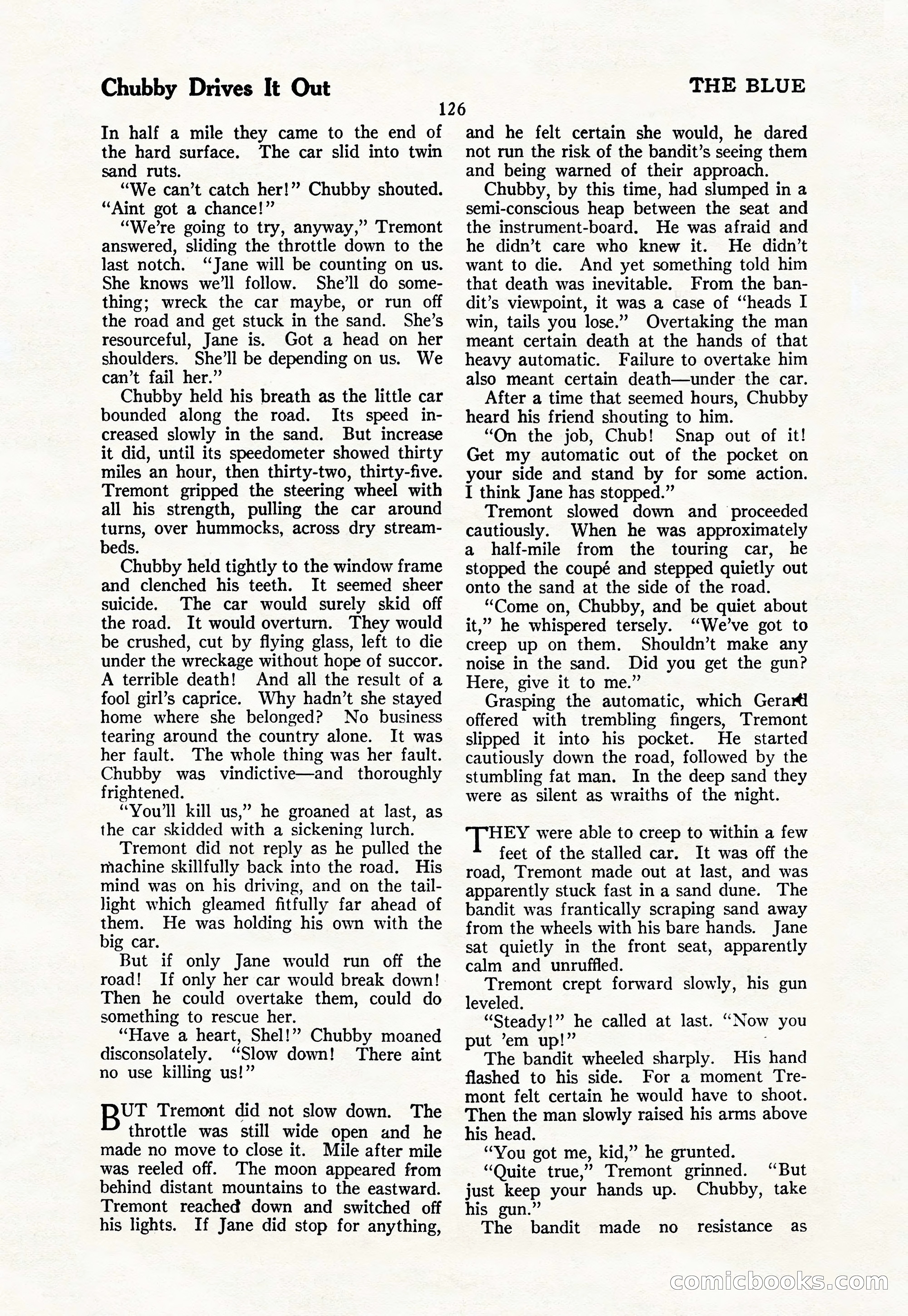 The Blue Book Magazine, March 1926 — page 128 of 208