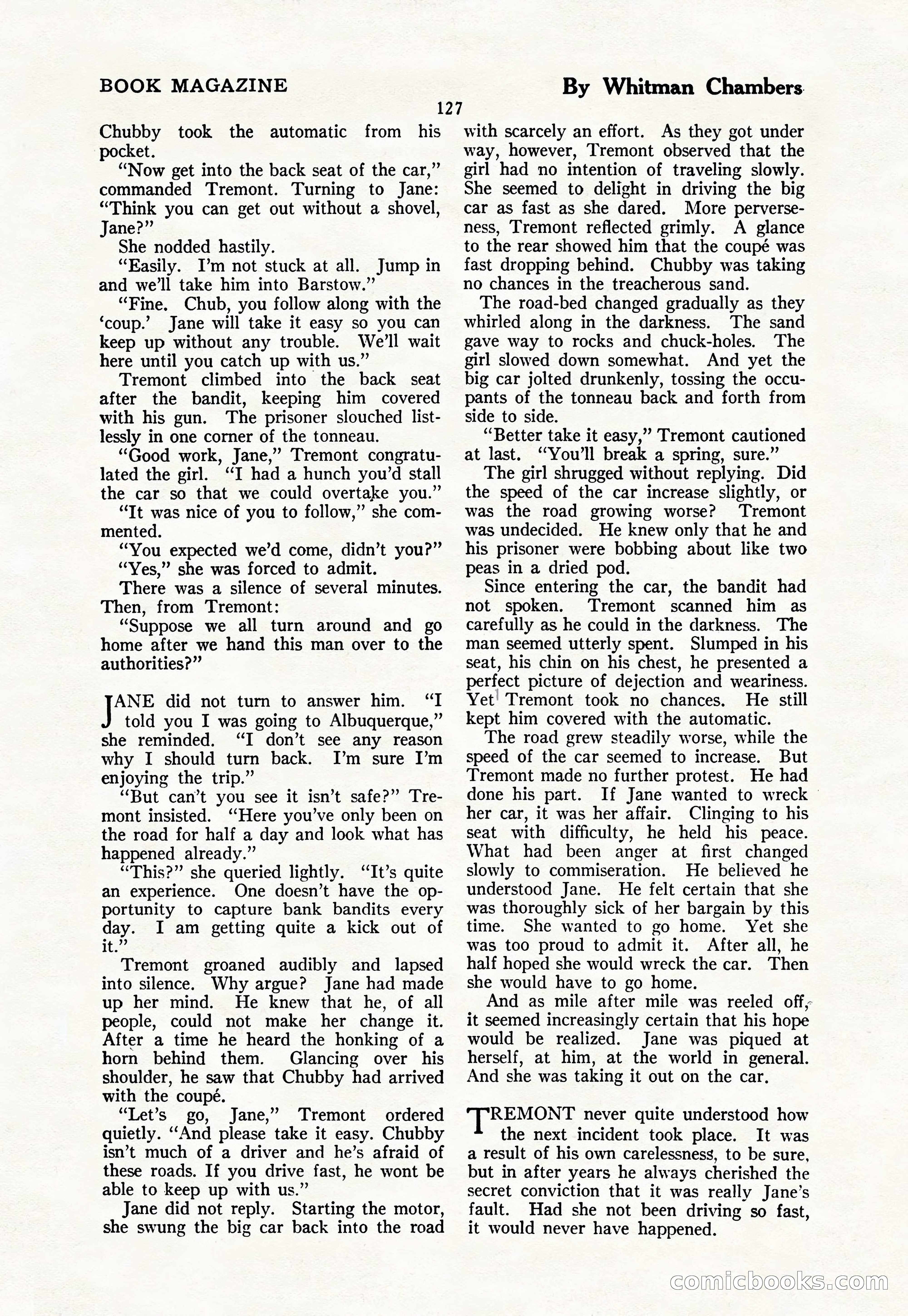 The Blue Book Magazine, March 1926 — page 129 of 208