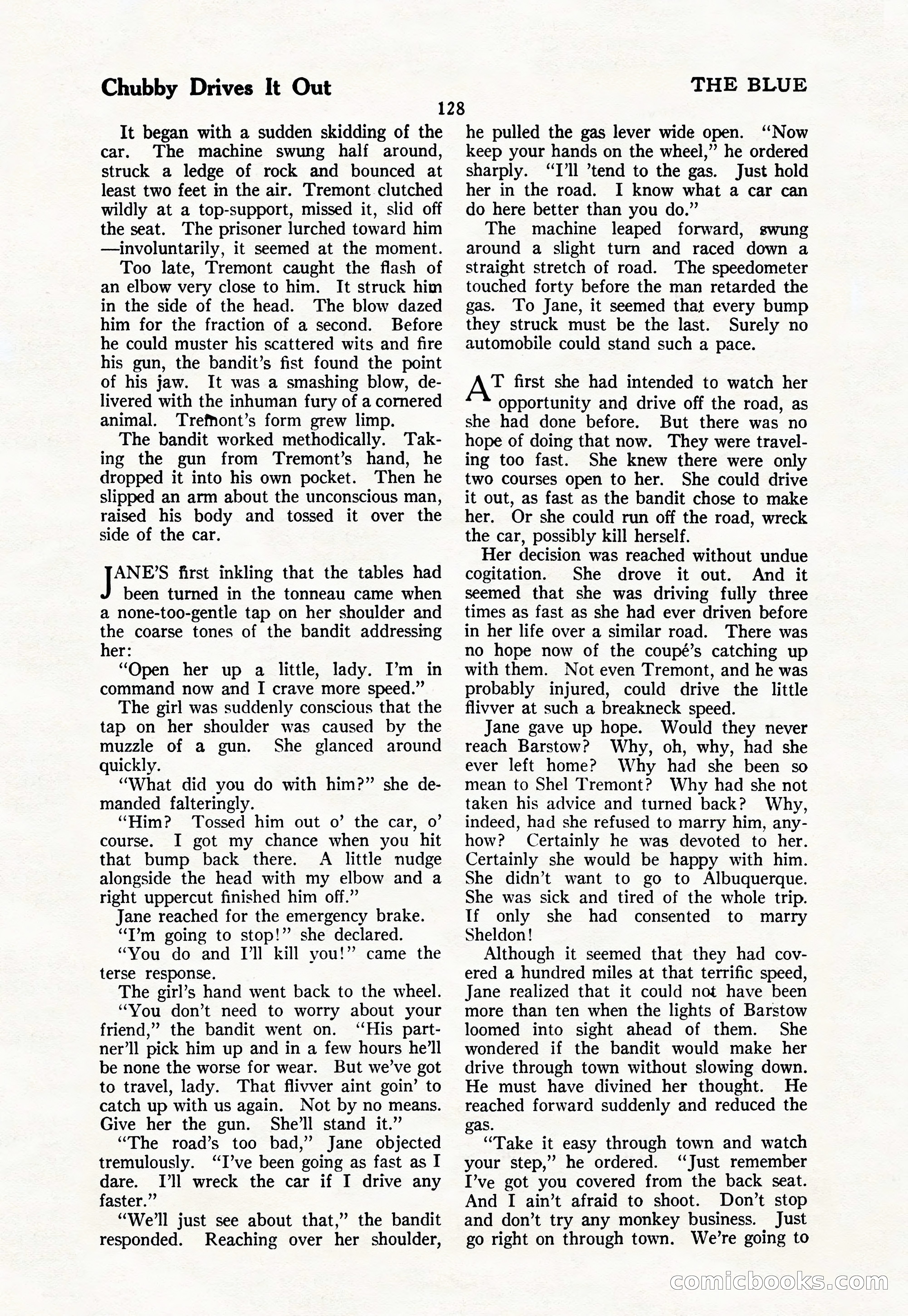 The Blue Book Magazine, March 1926 — page 130 of 208