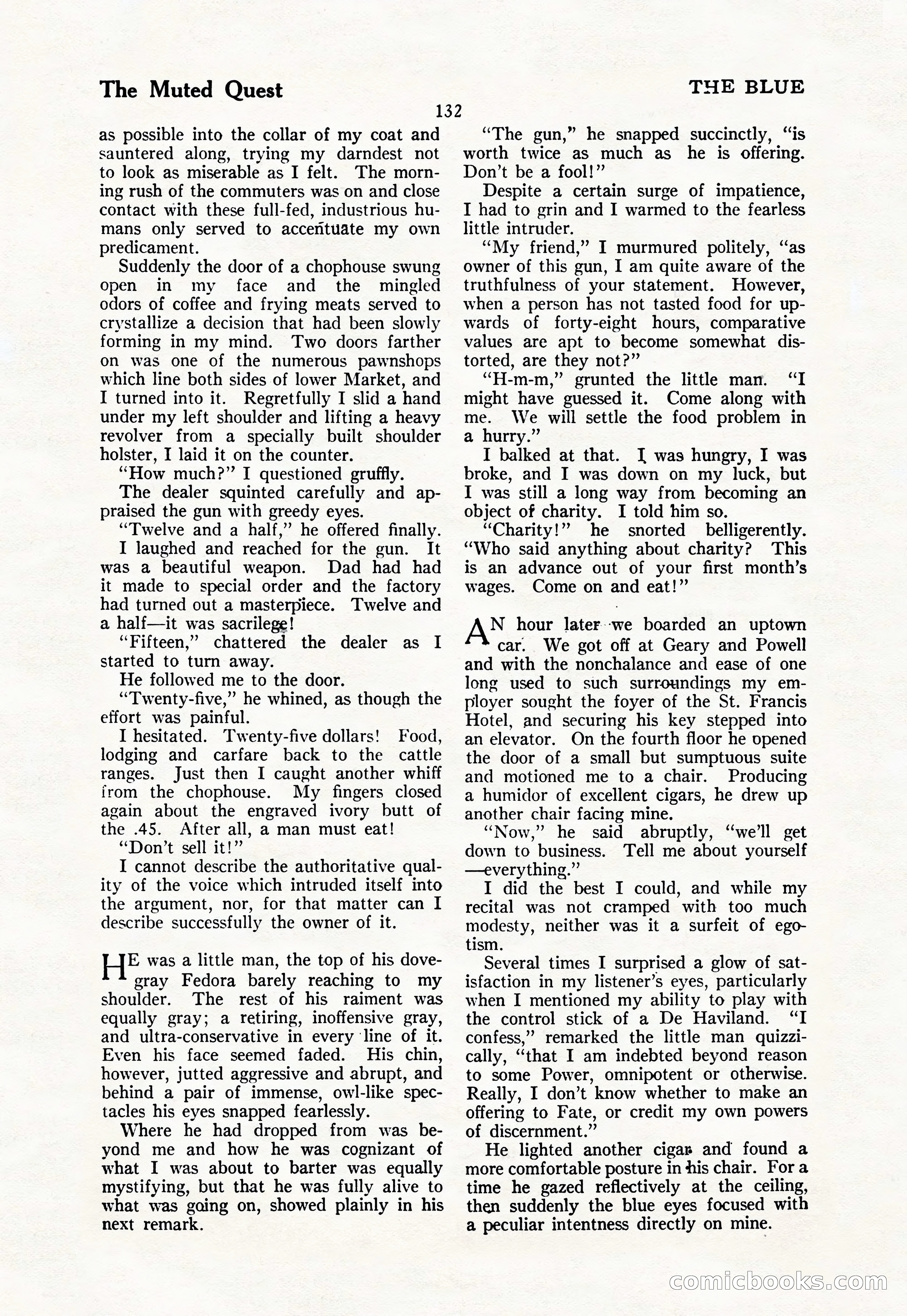 The Blue Book Magazine, March 1926 — page 134 of 208