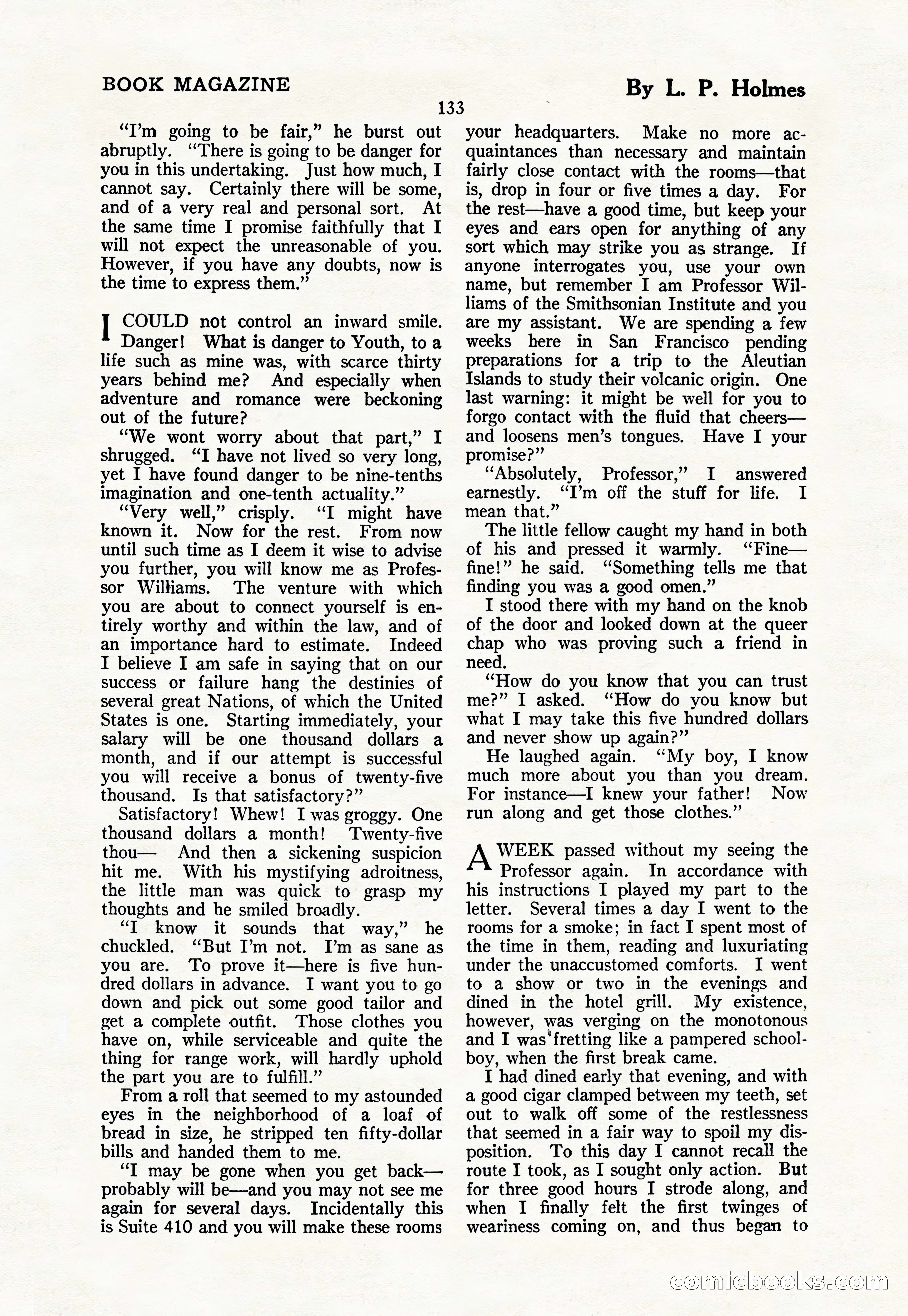 The Blue Book Magazine, March 1926 — page 135 of 208