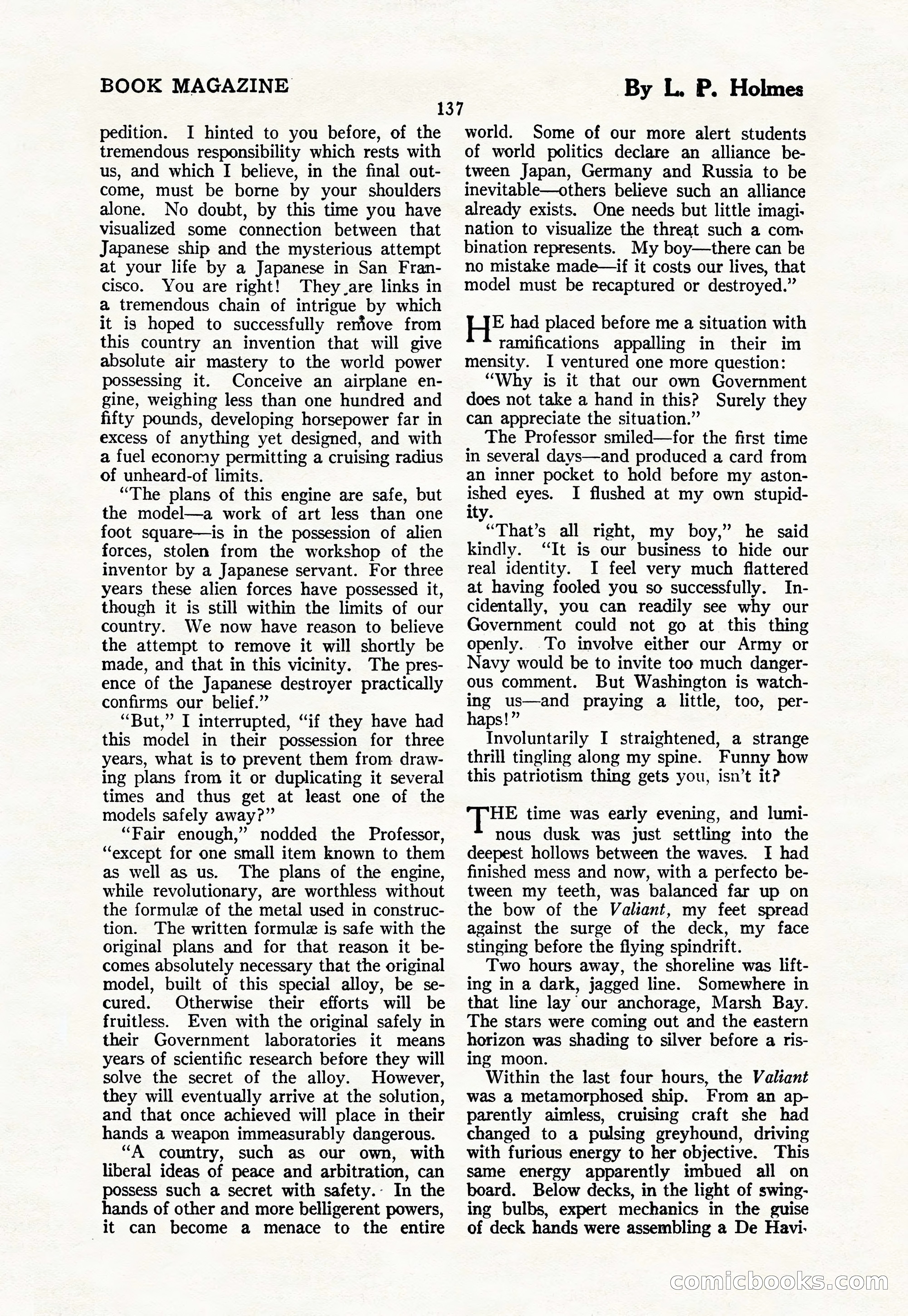 The Blue Book Magazine, March 1926 — page 139 of 208