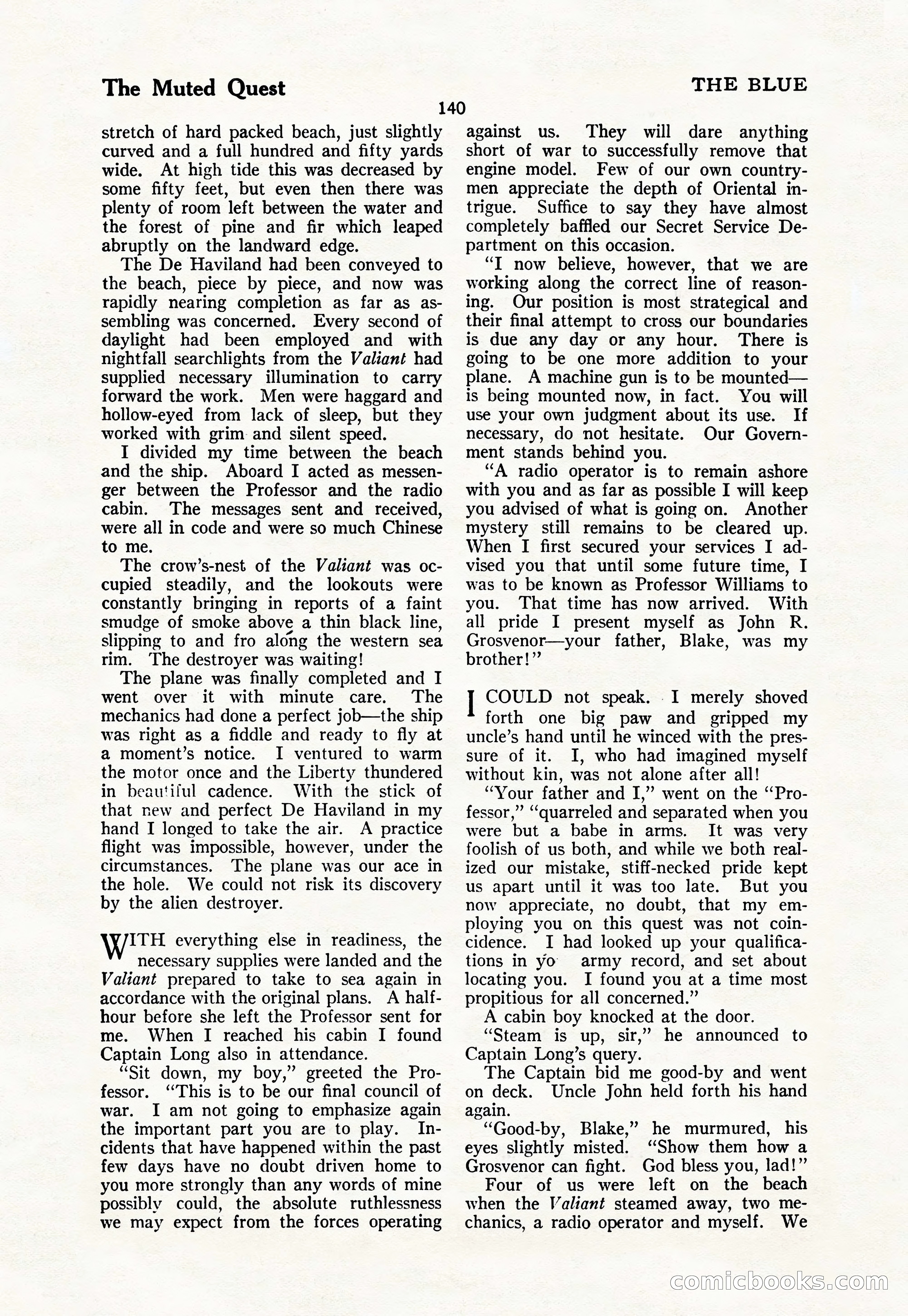 The Blue Book Magazine, March 1926 — page 142 of 208