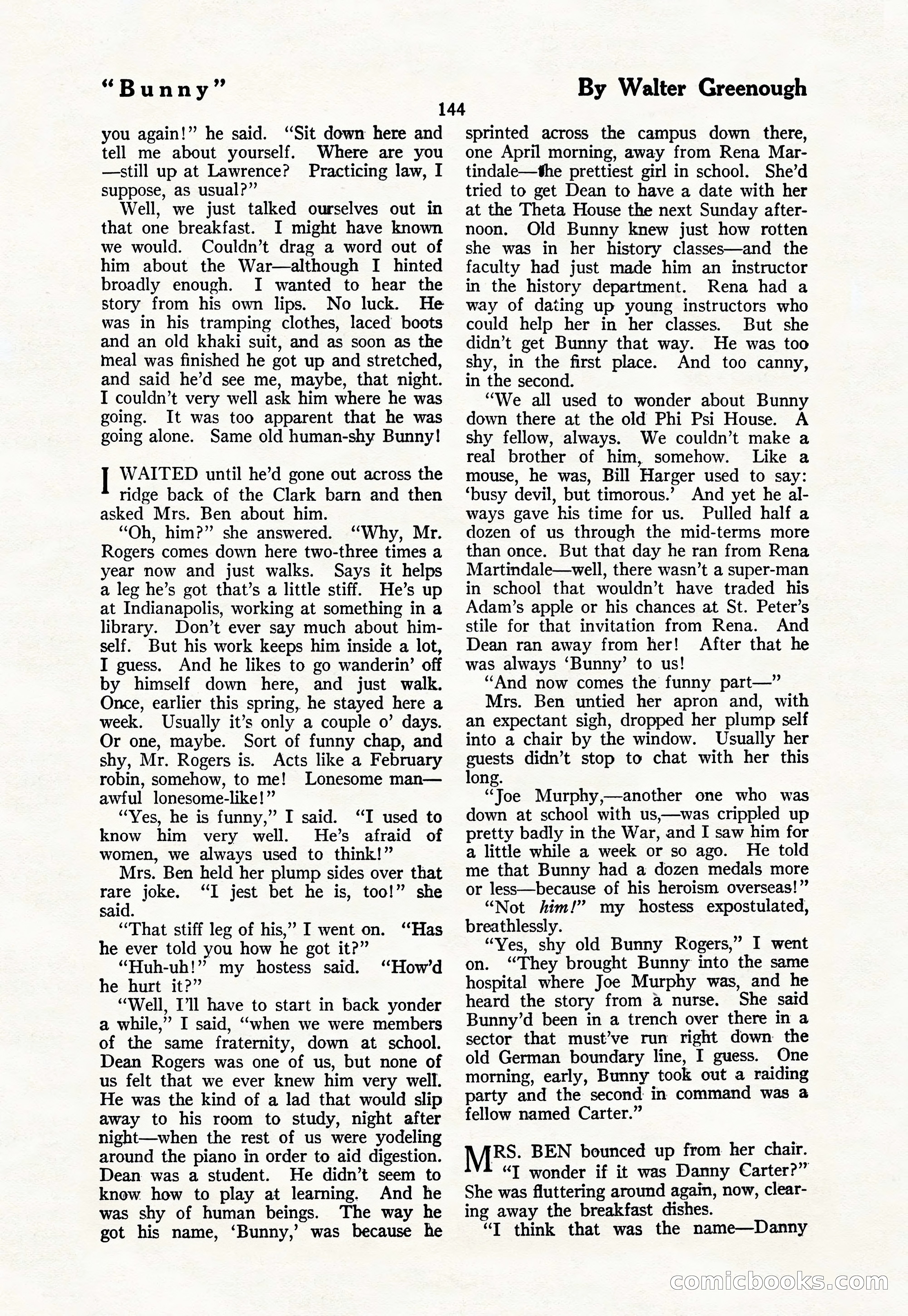 The Blue Book Magazine, March 1926 — page 146 of 208