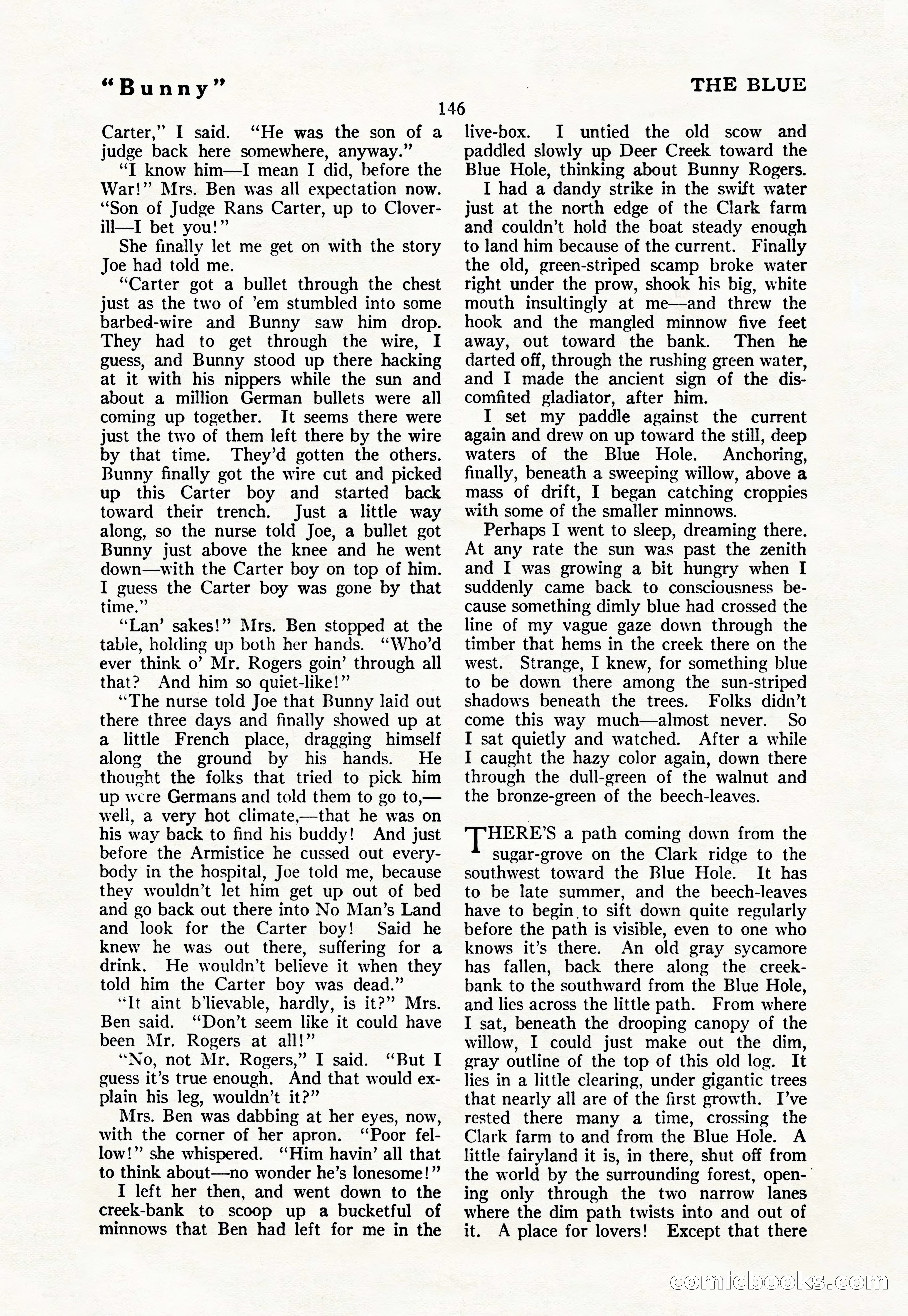 The Blue Book Magazine, March 1926 — page 148 of 208