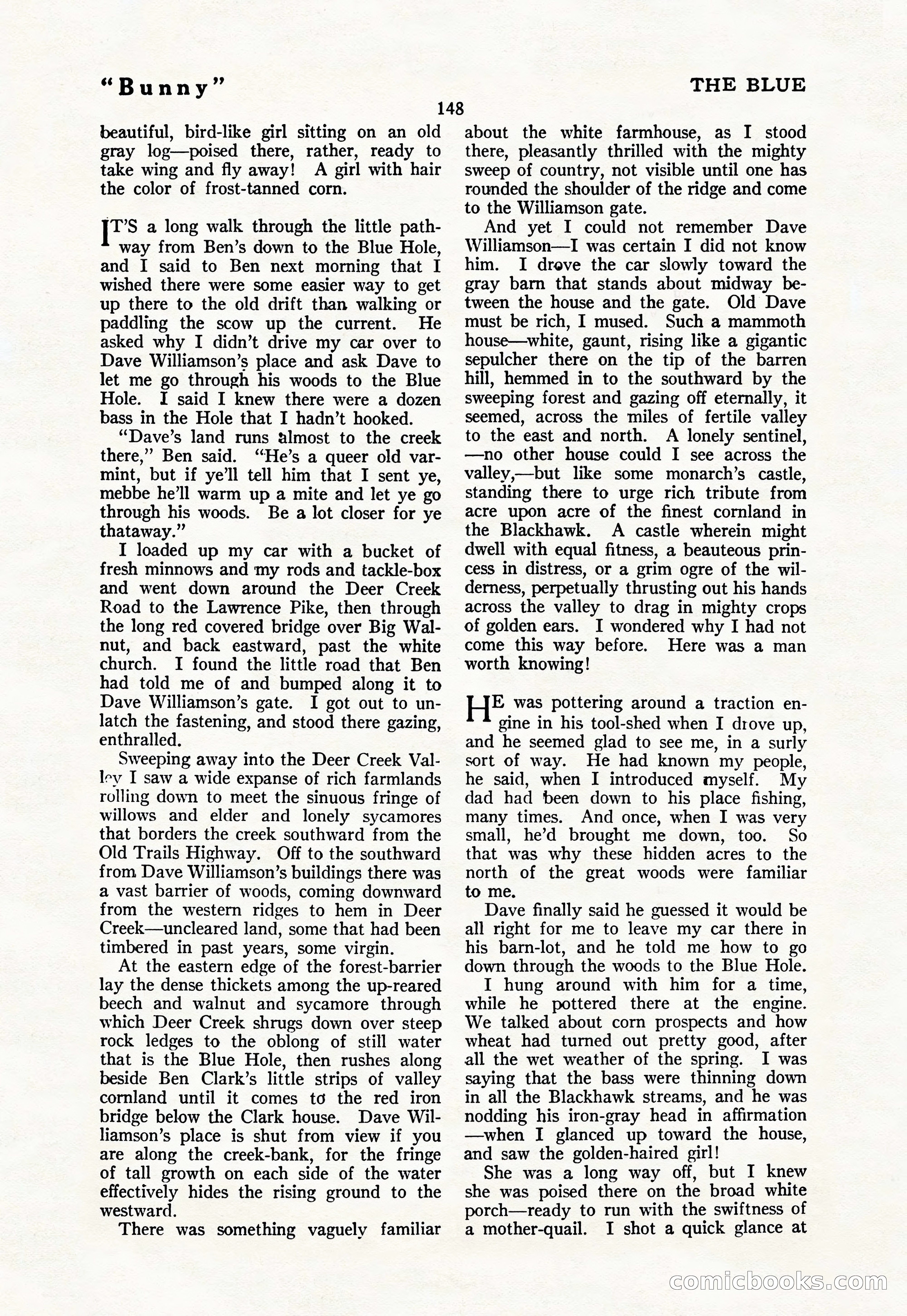The Blue Book Magazine, March 1926 — page 150 of 208