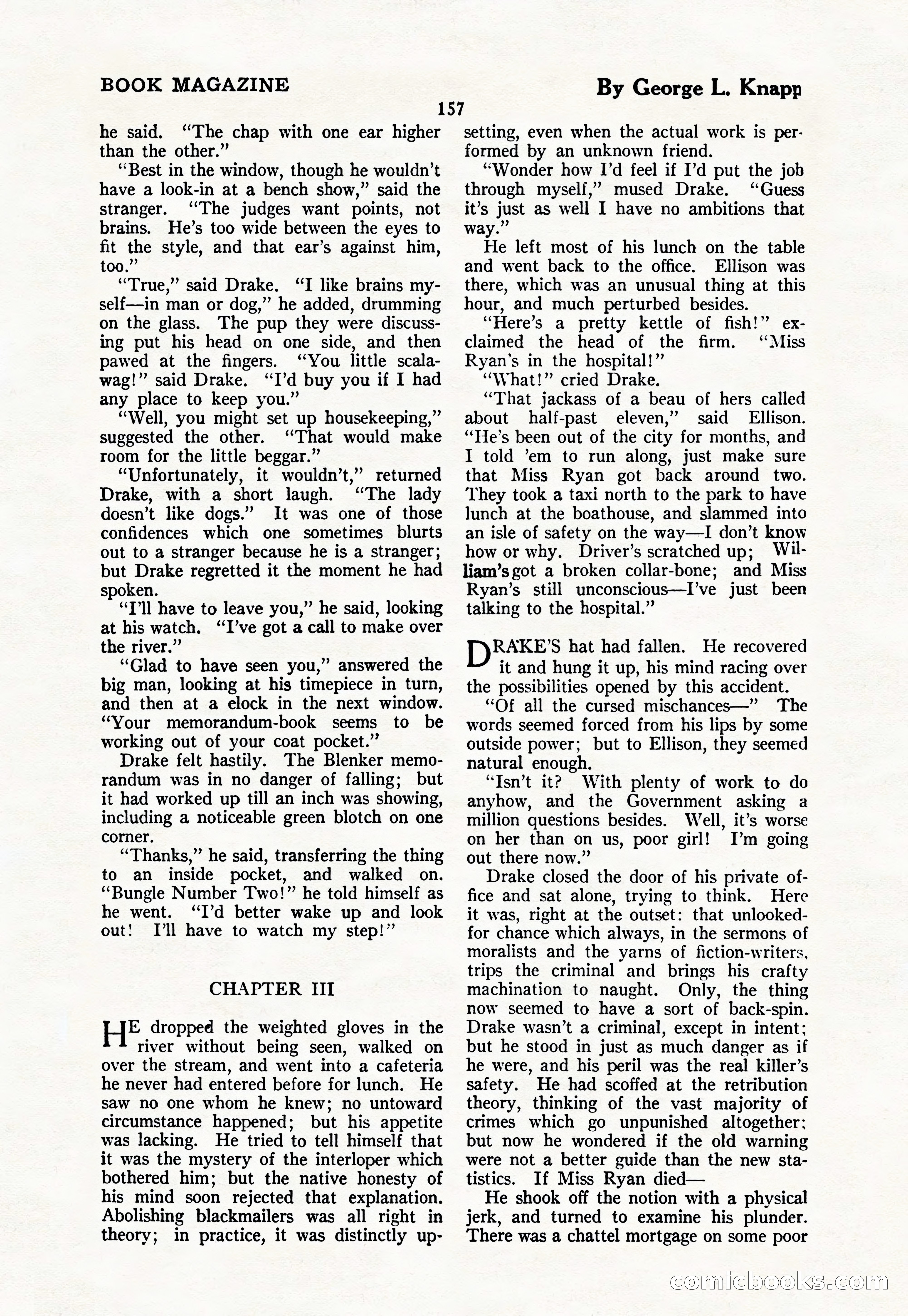 The Blue Book Magazine, March 1926 — page 159 of 208