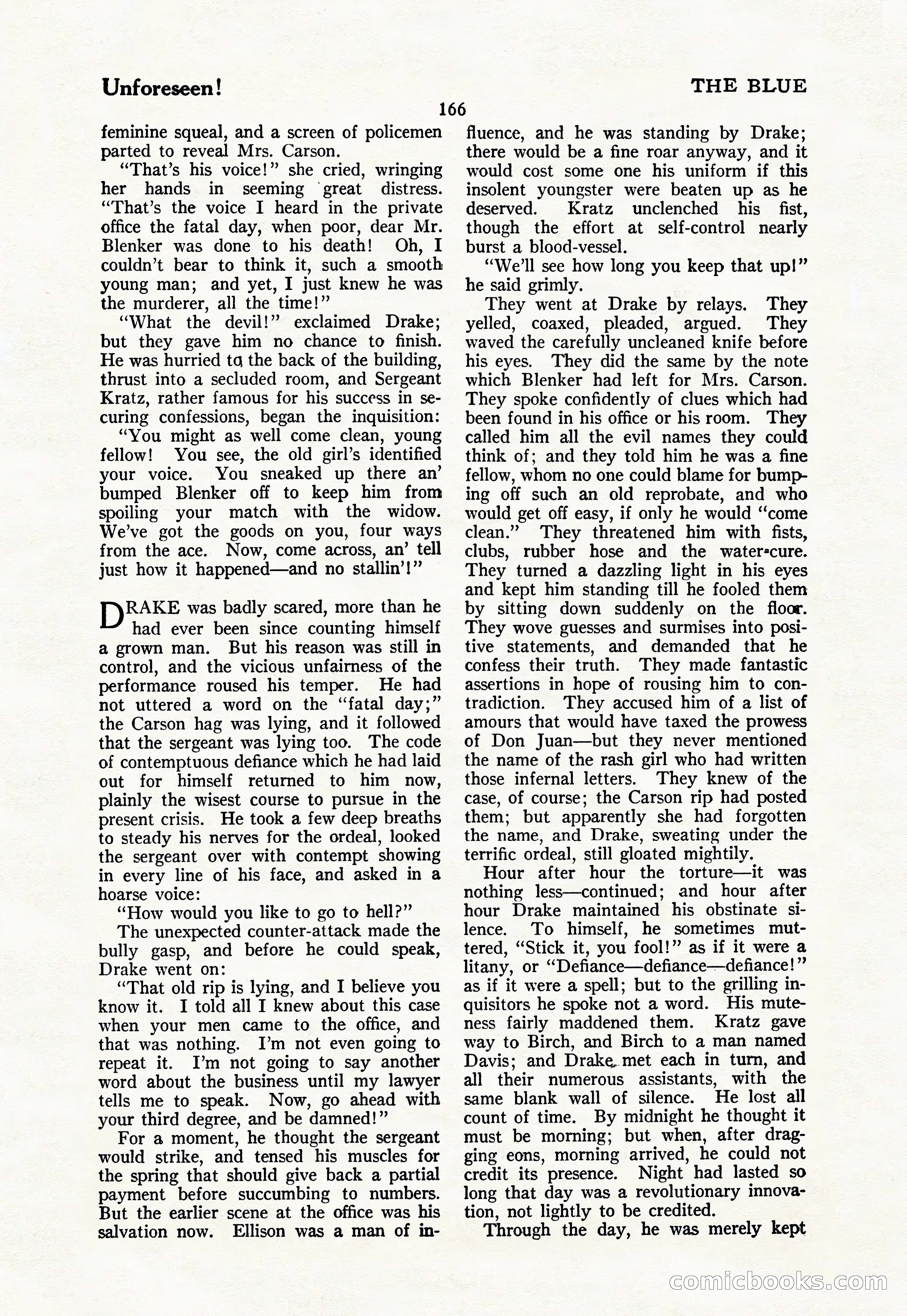 The Blue Book Magazine, March 1926 — page 168 of 208