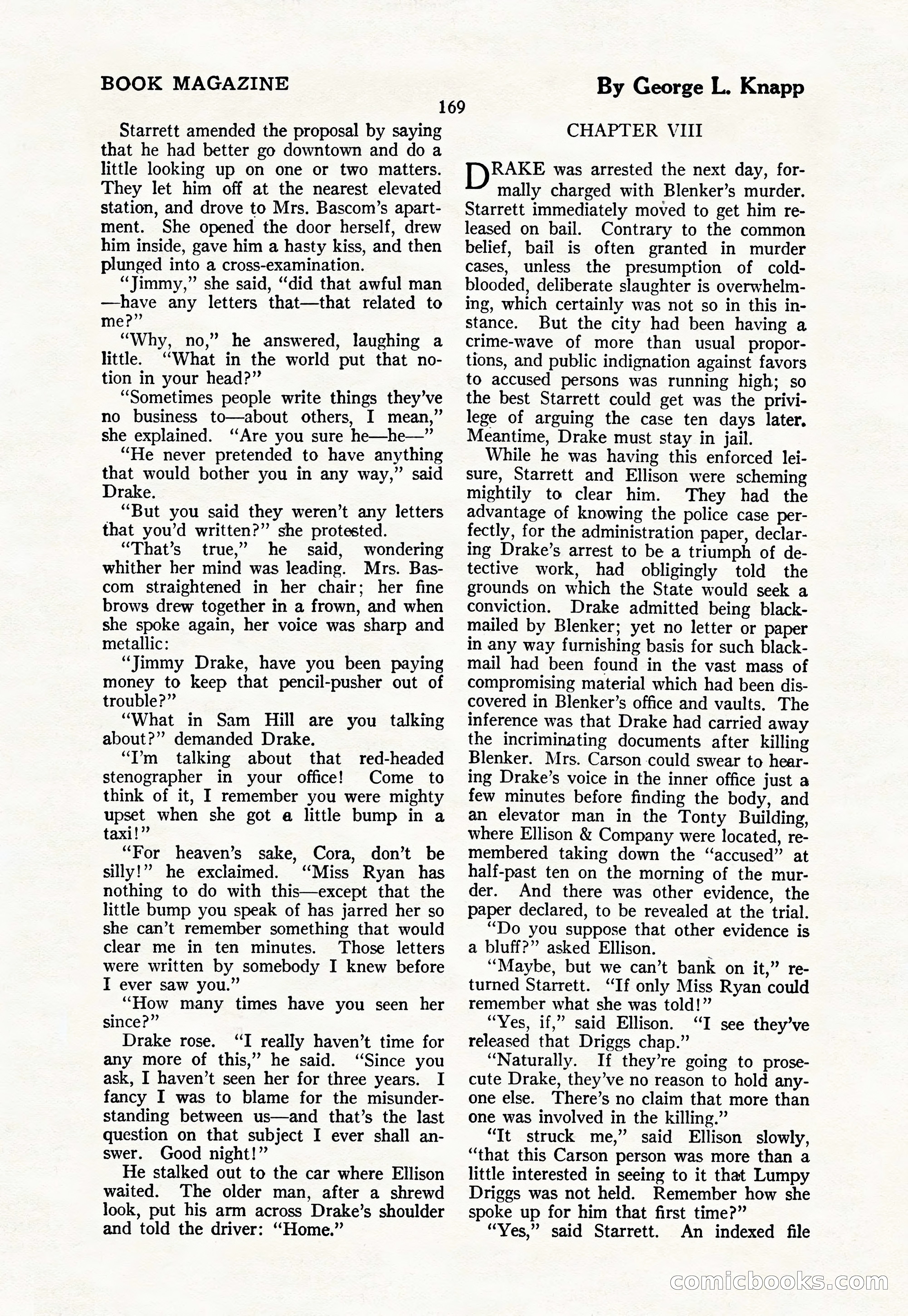The Blue Book Magazine, March 1926 — page 171 of 208