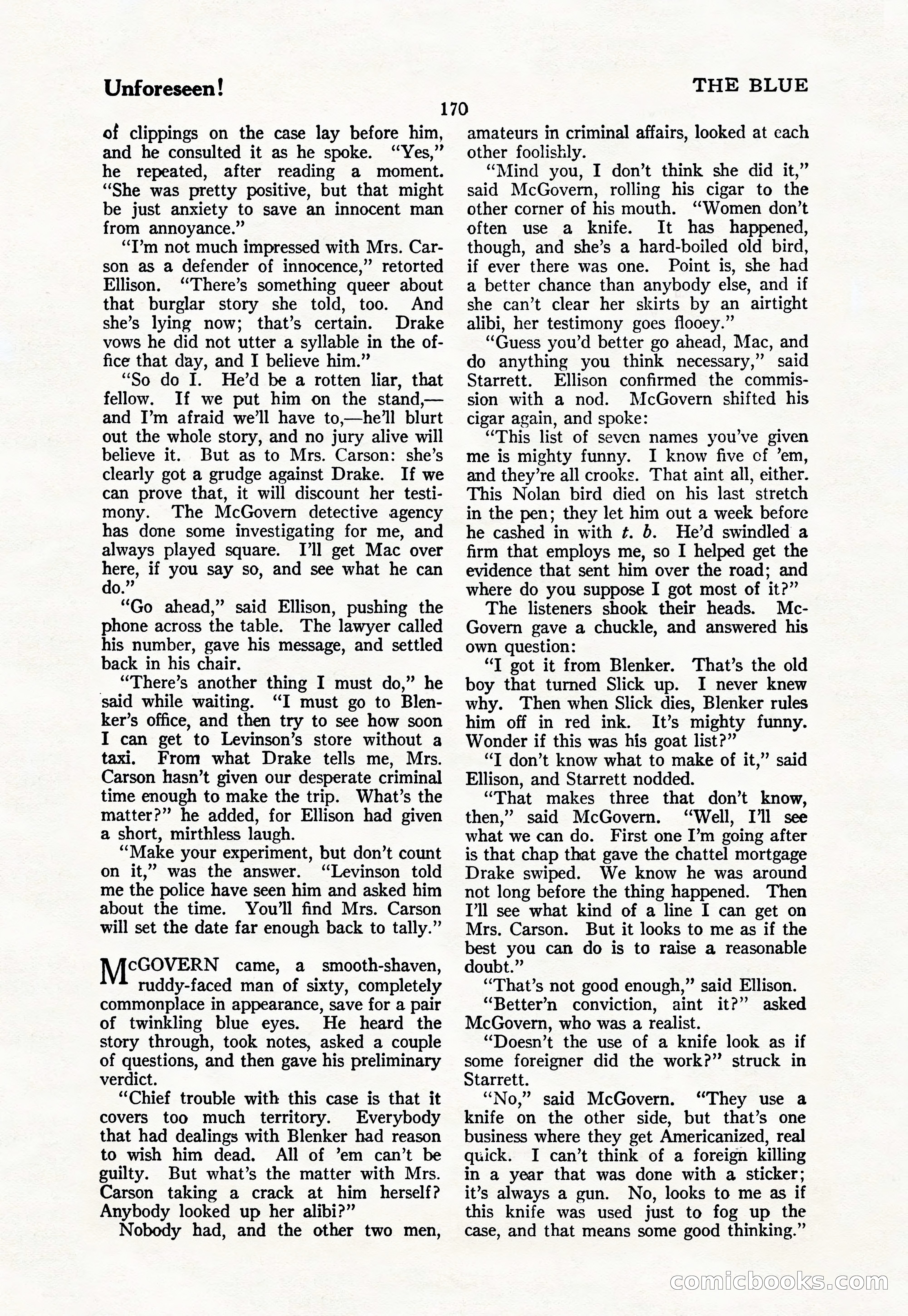 The Blue Book Magazine, March 1926 — page 172 of 208