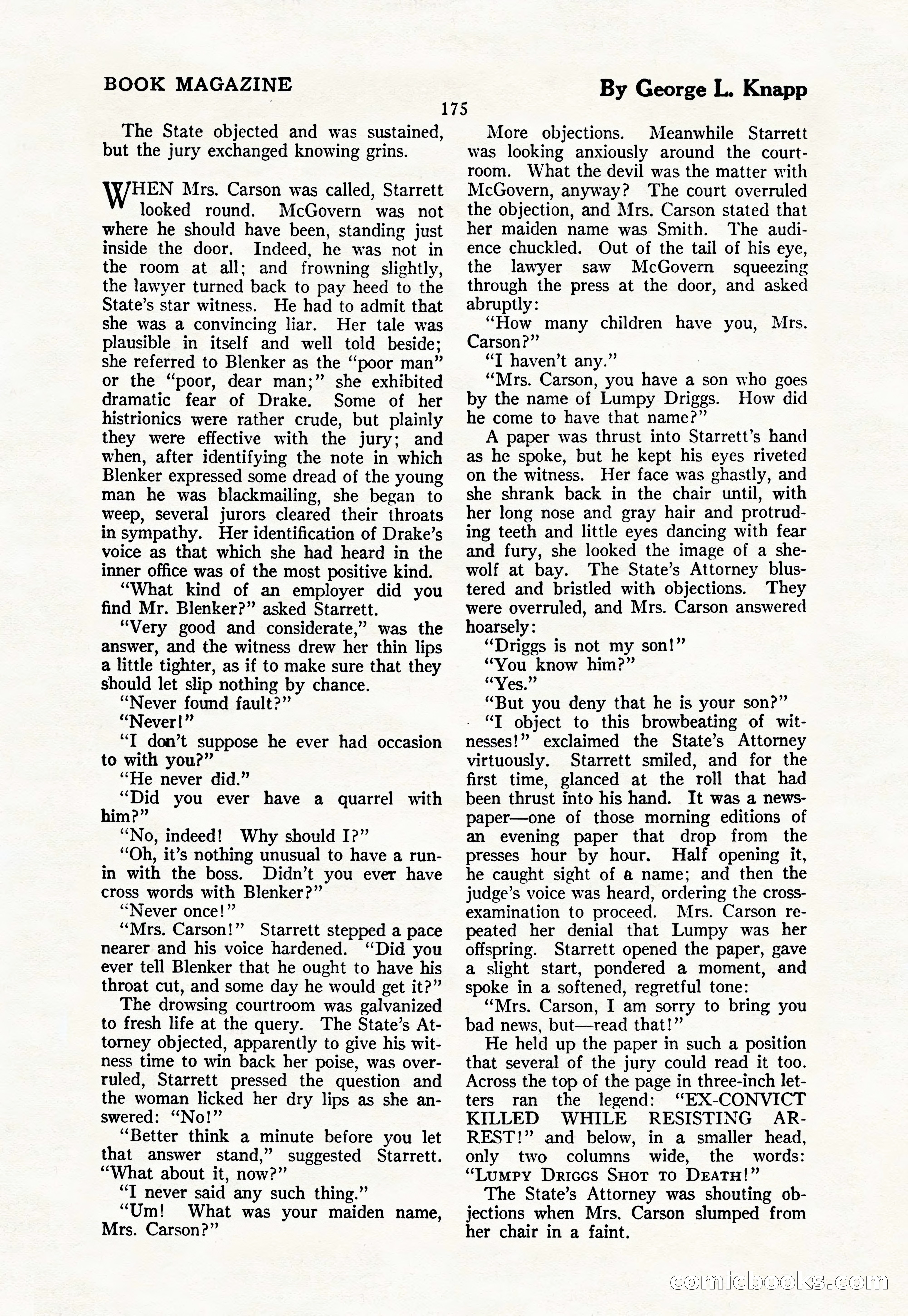 The Blue Book Magazine, March 1926 — page 177 of 208