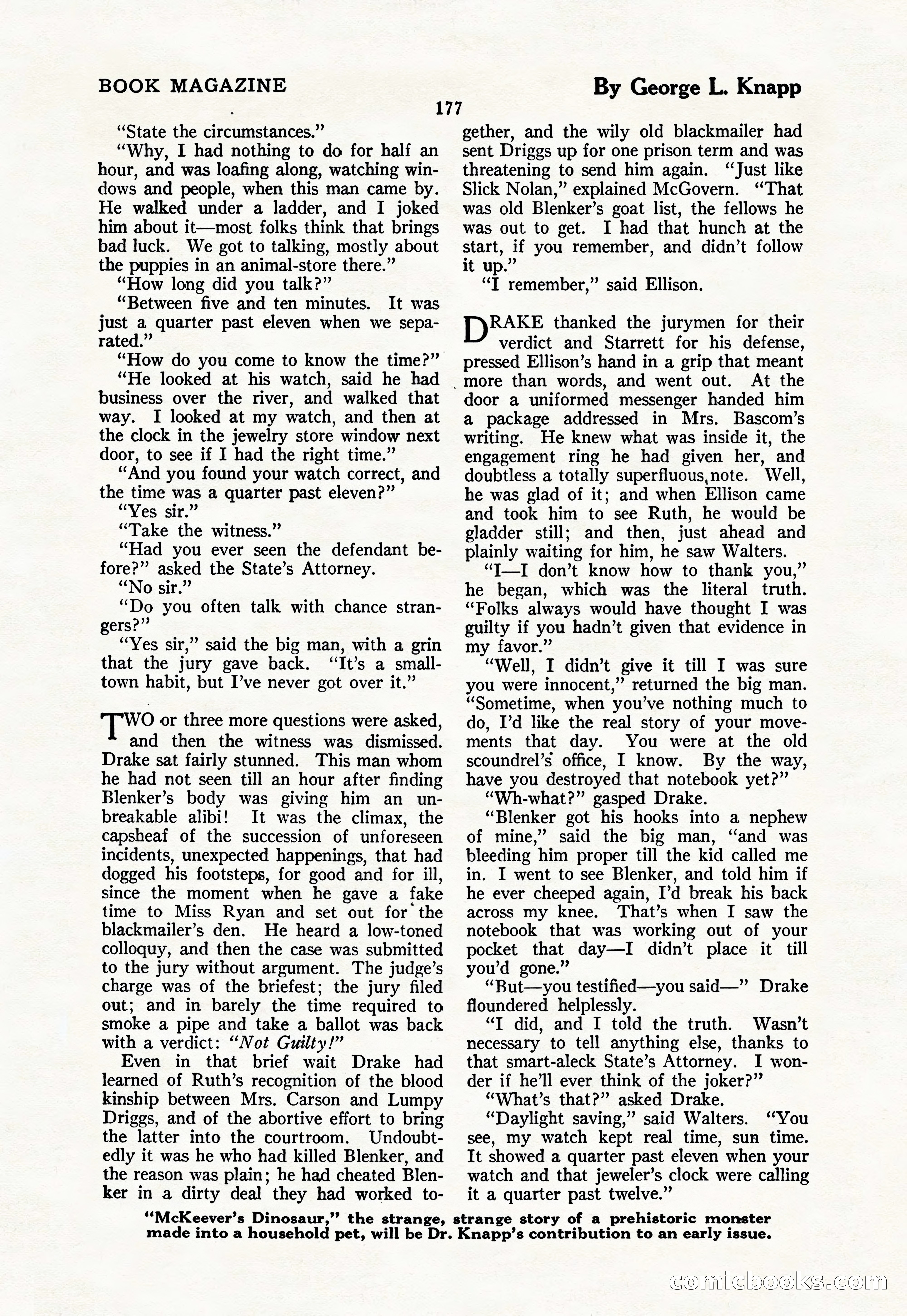 The Blue Book Magazine, March 1926 — page 179 of 208