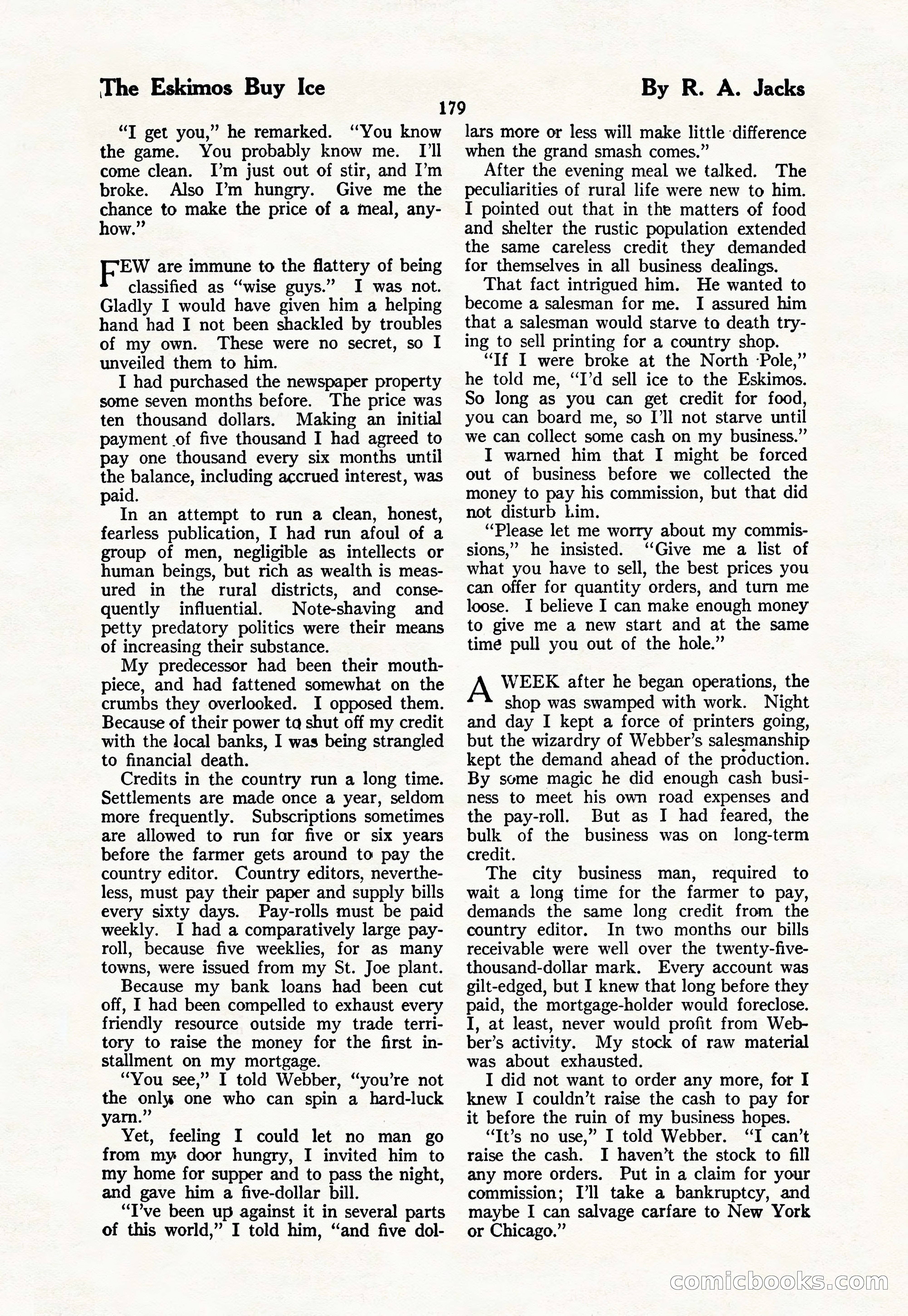 The Blue Book Magazine, March 1926 — page 181 of 208